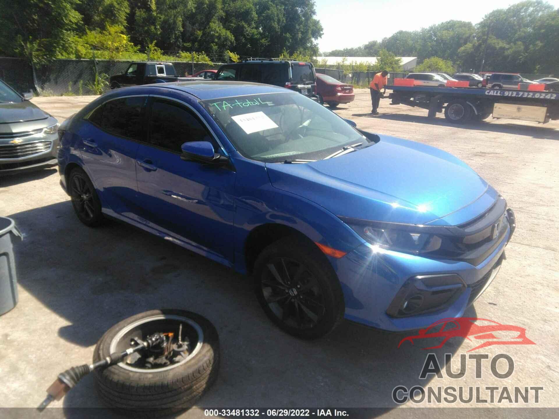 HONDA CIVIC HATCHBACK 2020 - SHHFK7H65LU220325
