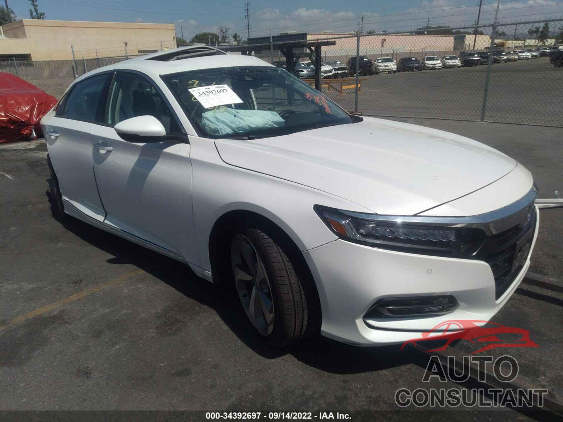 HONDA ACCORD SEDAN 2018 - 1HGCV2F96JA044999