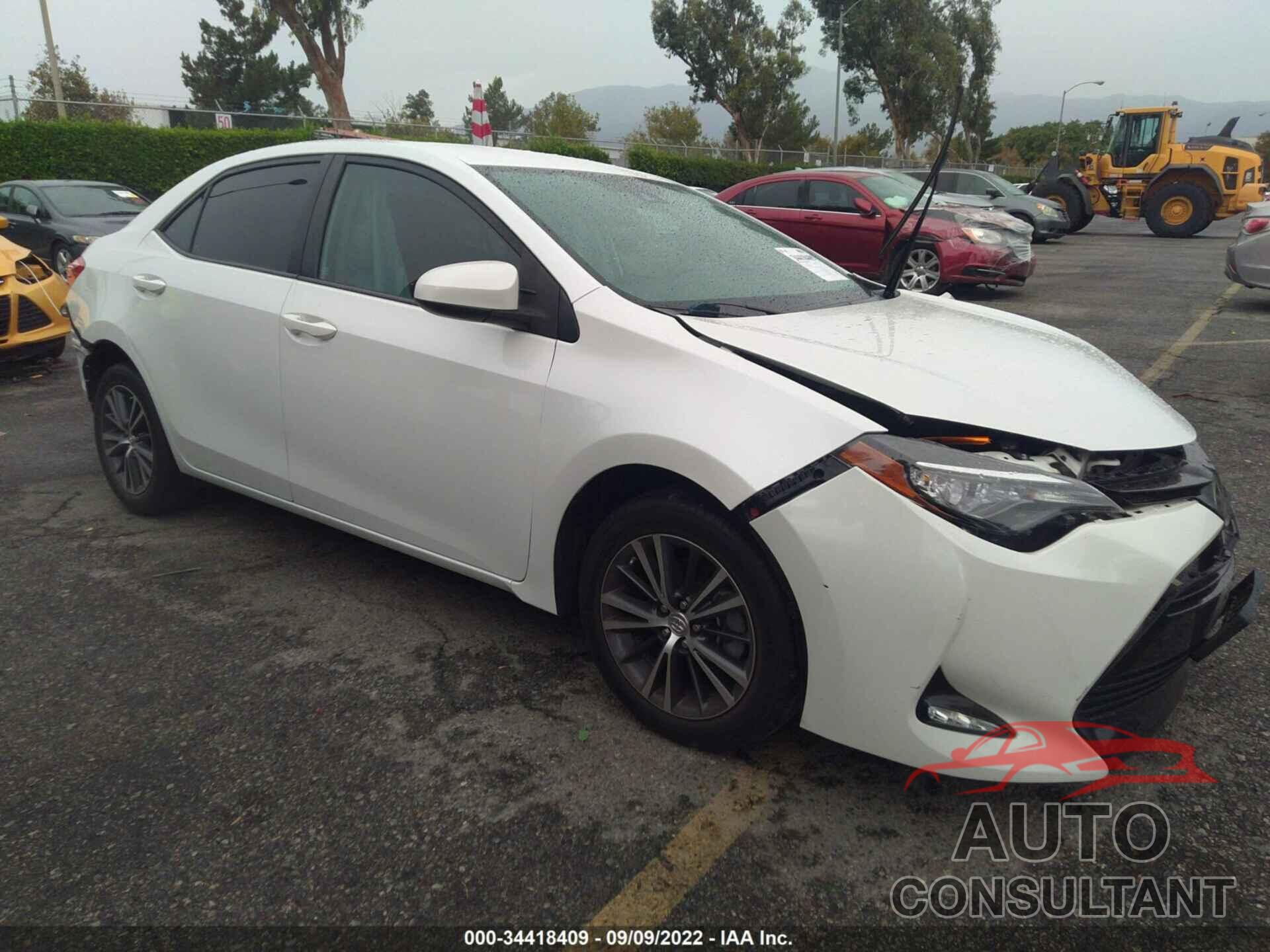 TOYOTA COROLLA 2017 - 5YFBURHE8HP602356