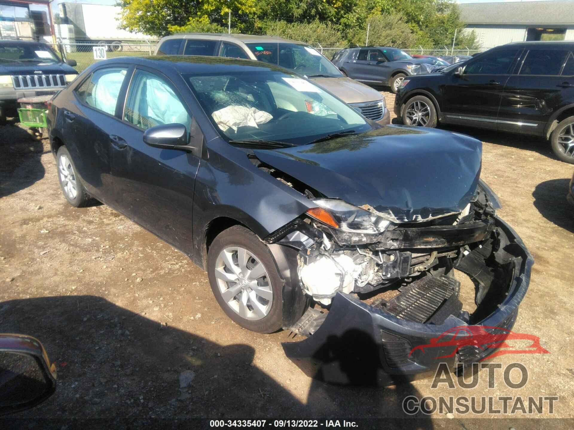 TOYOTA COROLLA 2016 - 5YFBURHE9GP510350