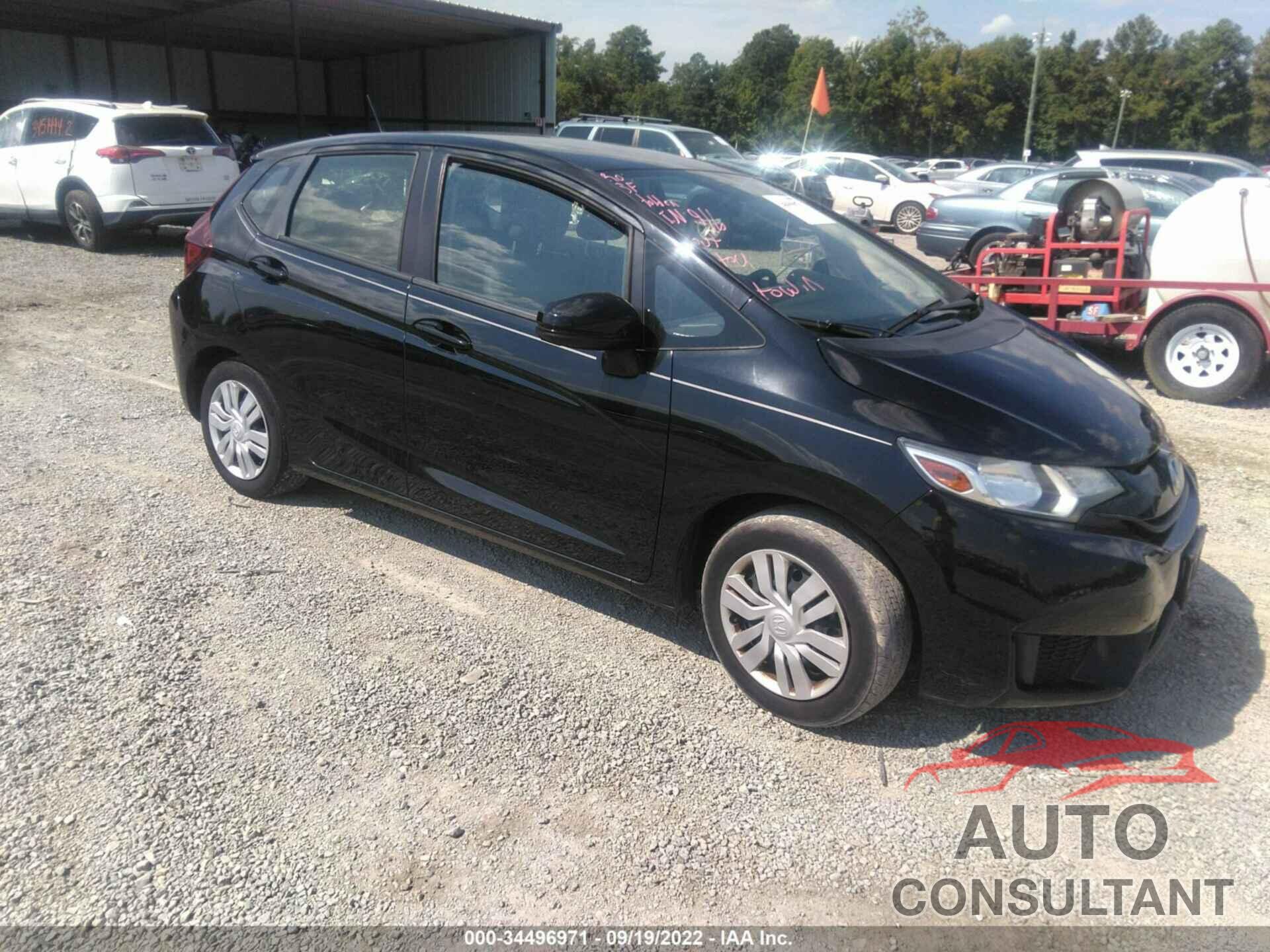 HONDA FIT 2016 - JHMGK5H53GX019695