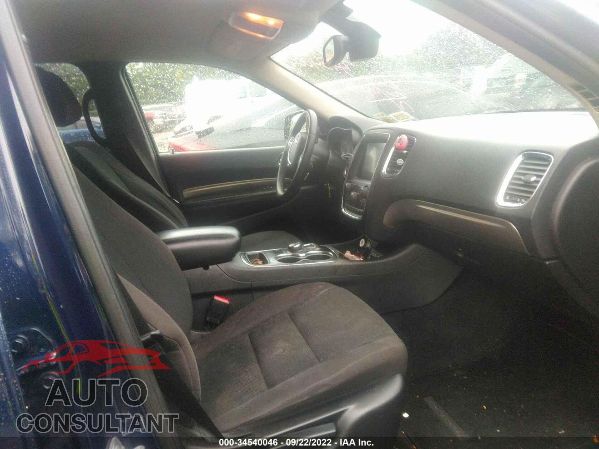 DODGE DURANGO 2017 - 1C4RDJAG4HC884001