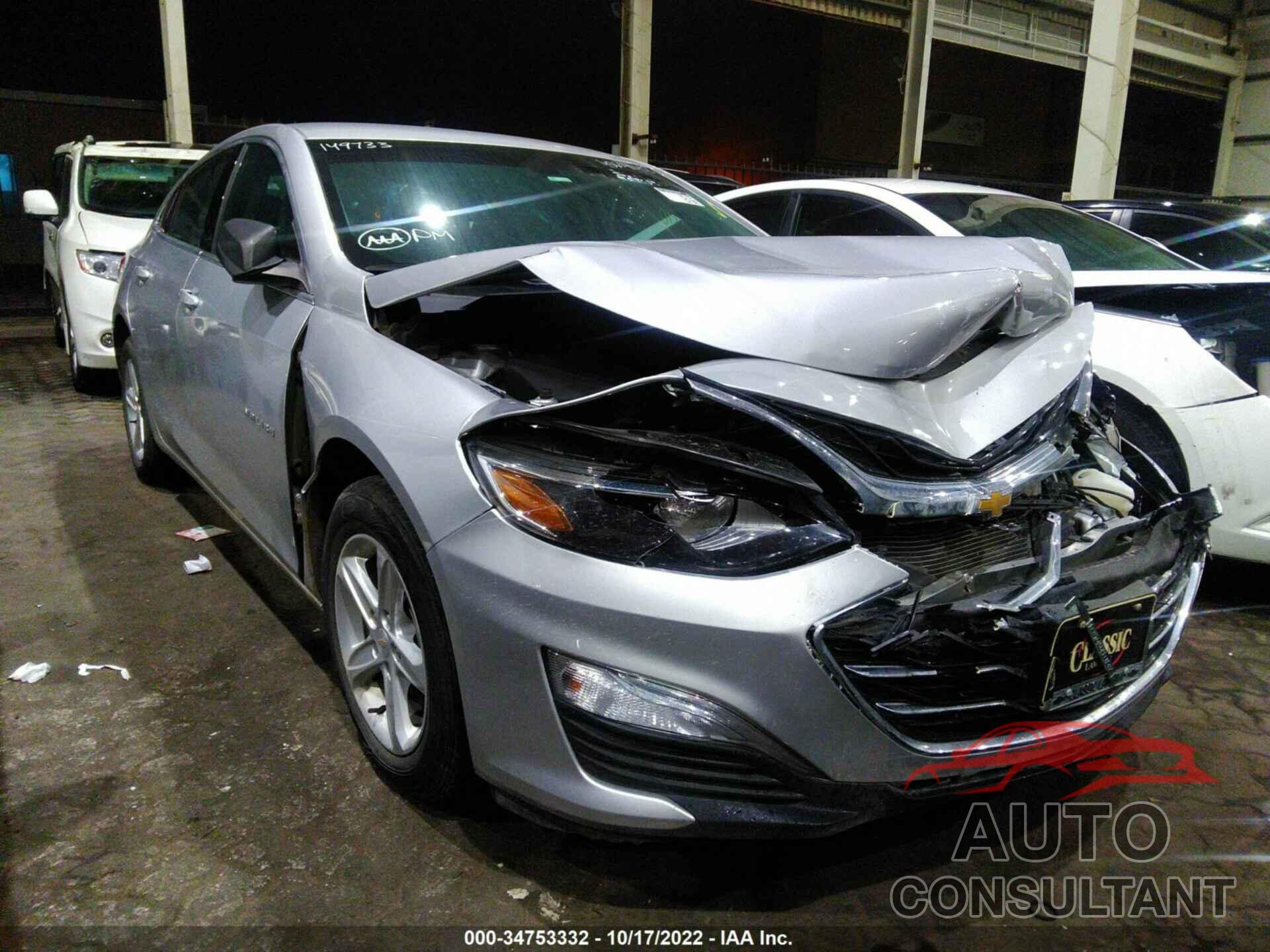 CHEVROLET MALIBU 2019 - 001ZB5ST9KF149733