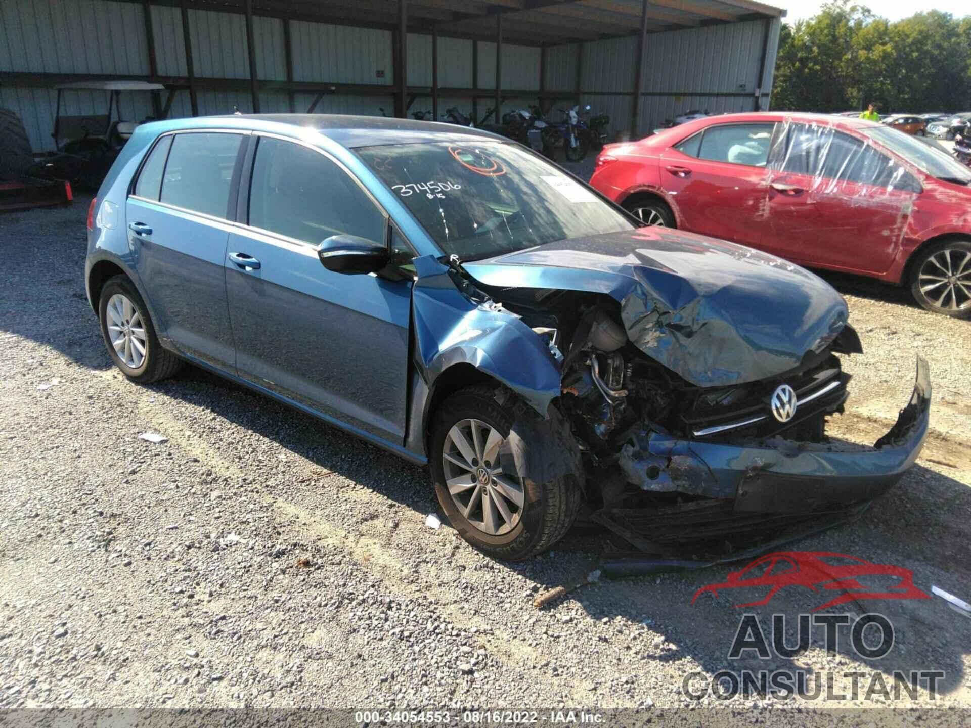 VOLKSWAGEN GOLF 2017 - 3VW117AU7HM032882