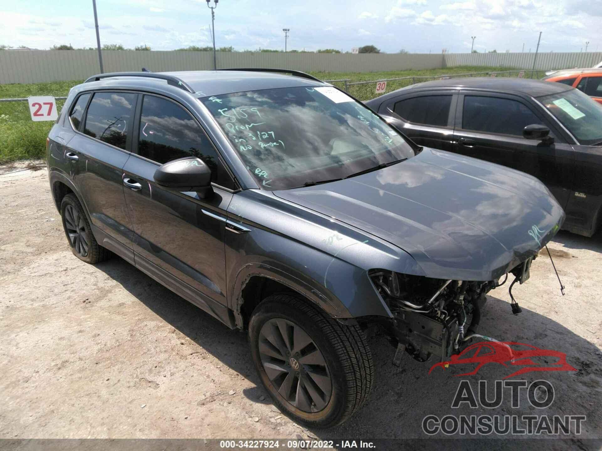 VOLKSWAGEN TAOS 2022 - 3VVDX7B26NM035295