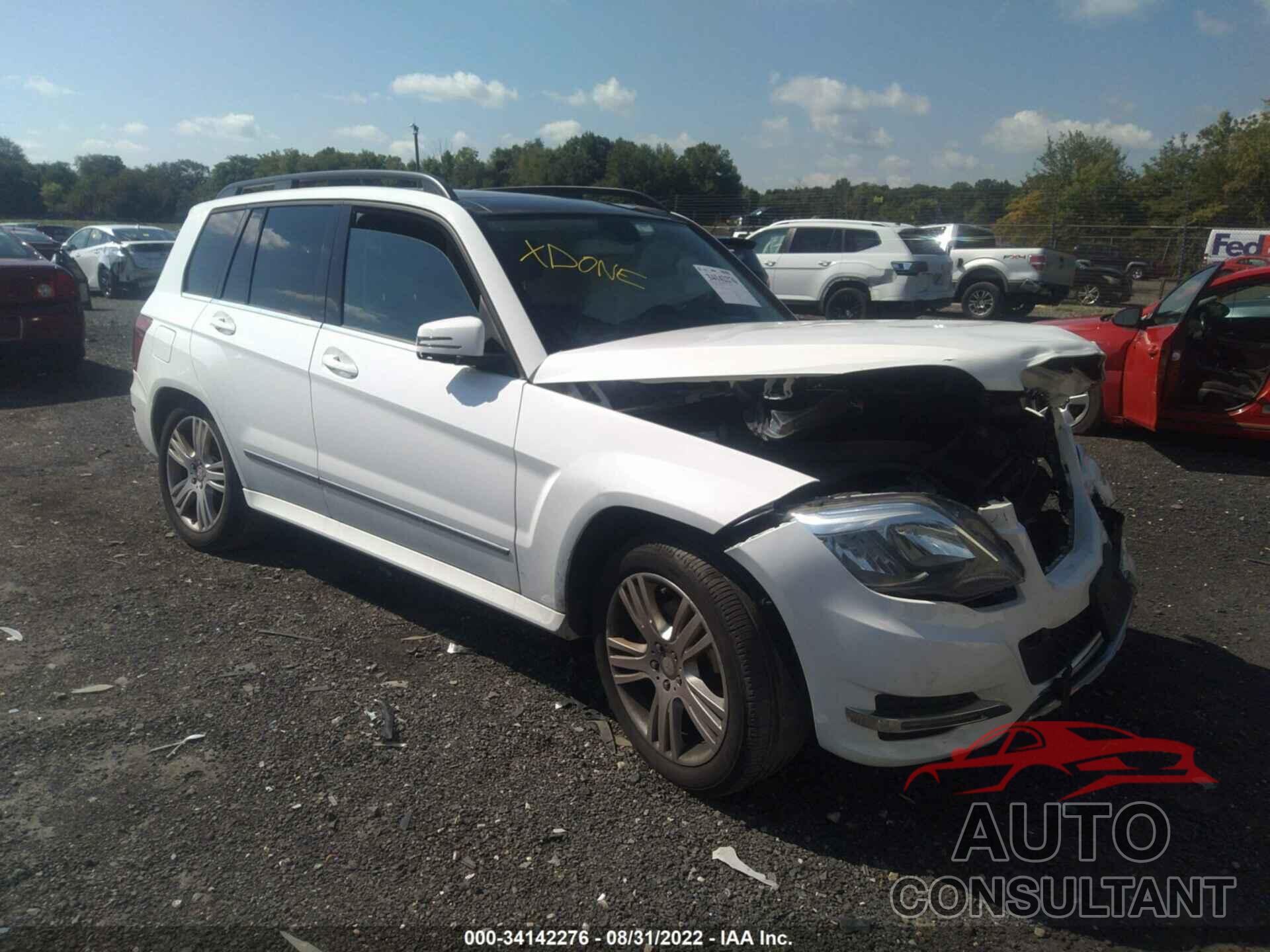 MERCEDES-BENZ GLK-CLASS 2014 - WDCGG8JB3EG222470