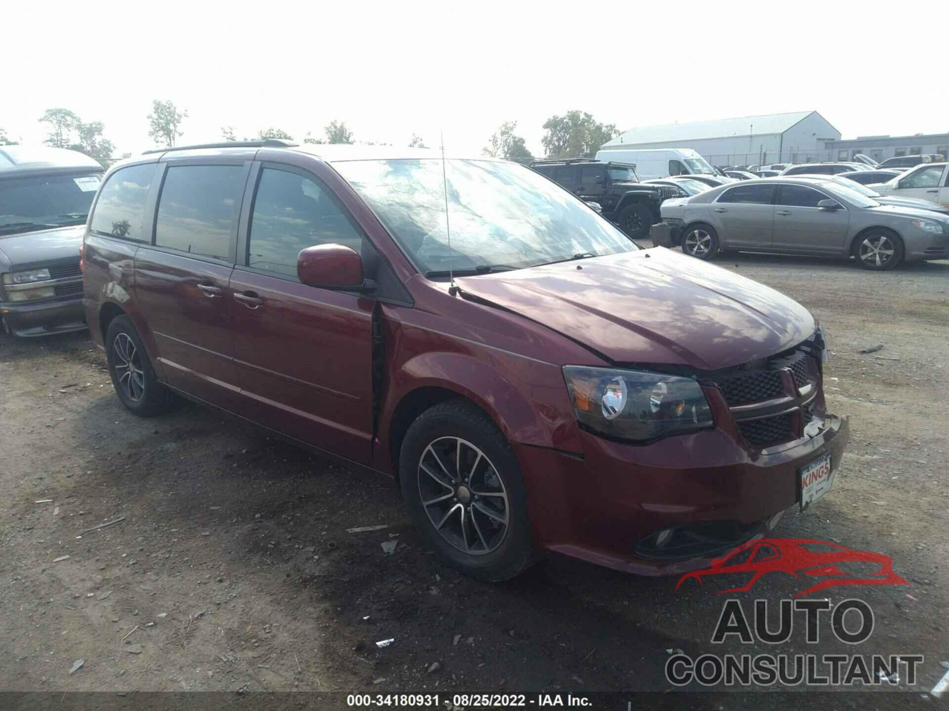 DODGE GRAND CARAVAN 2018 - 2C4RDGEG1JR335592