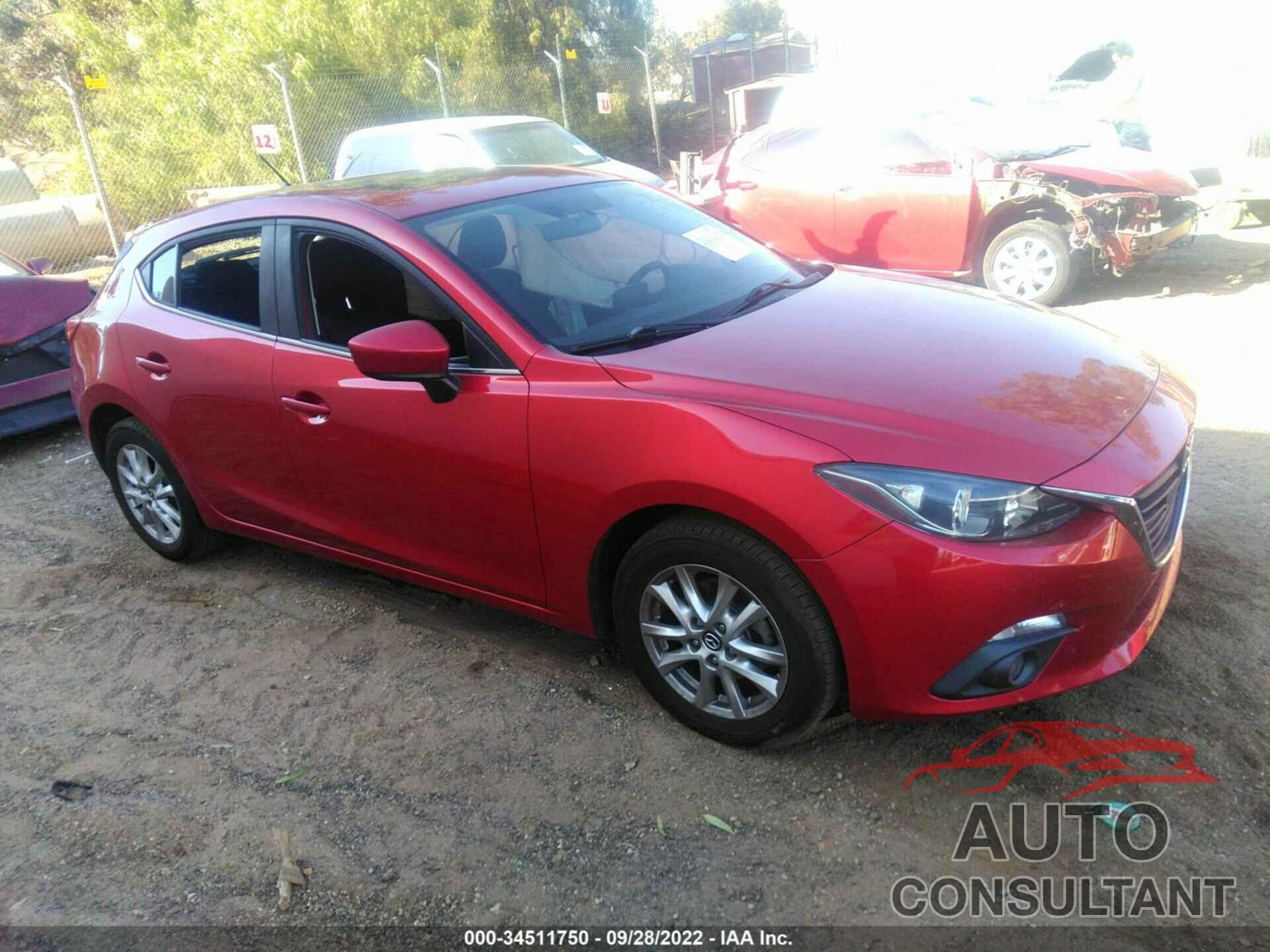 MAZDA MAZDA3 2016 - 3MZBM1L78GM324538