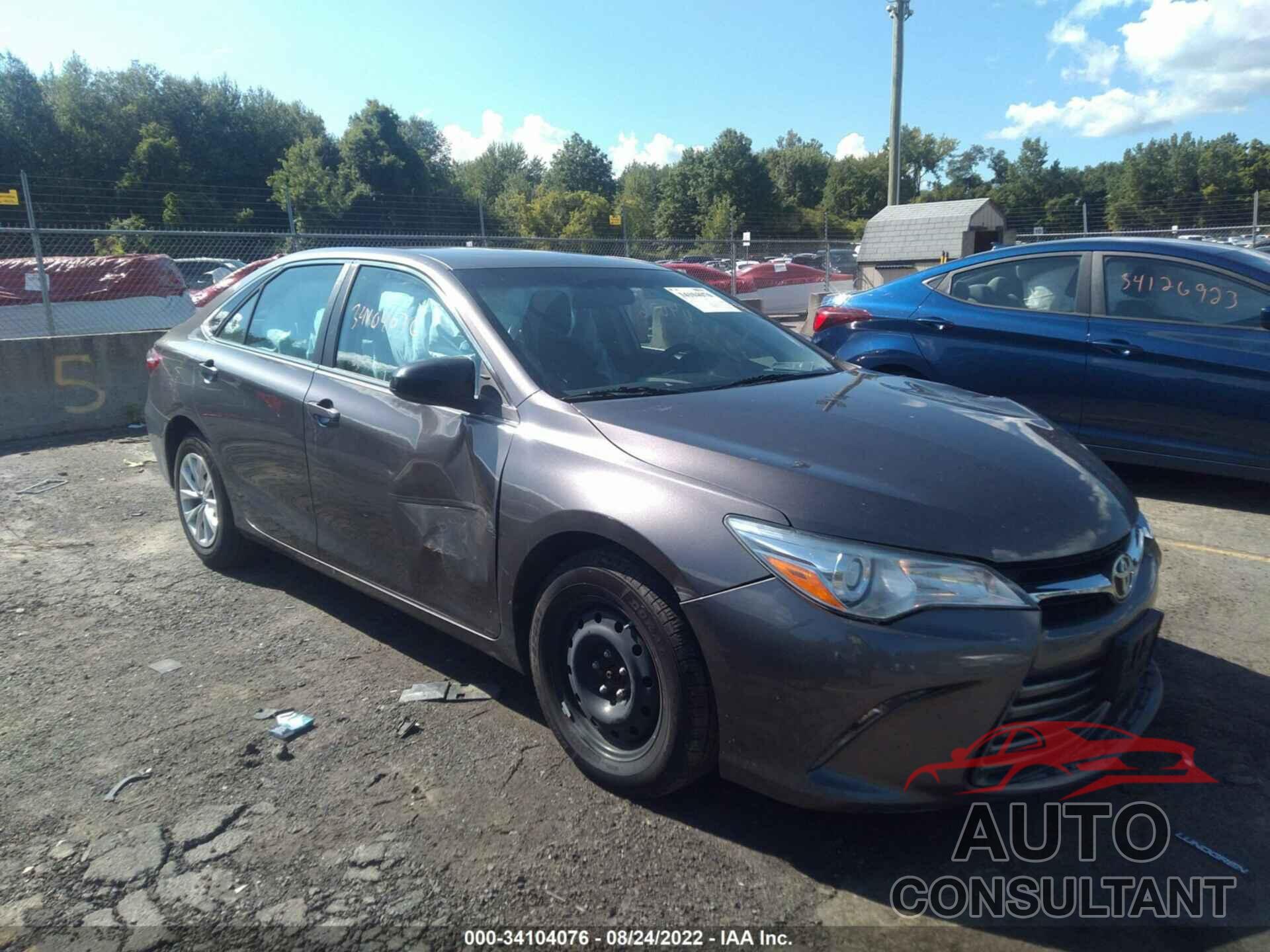 TOYOTA CAMRY 2016 - 4T4BF1FK5GR567623