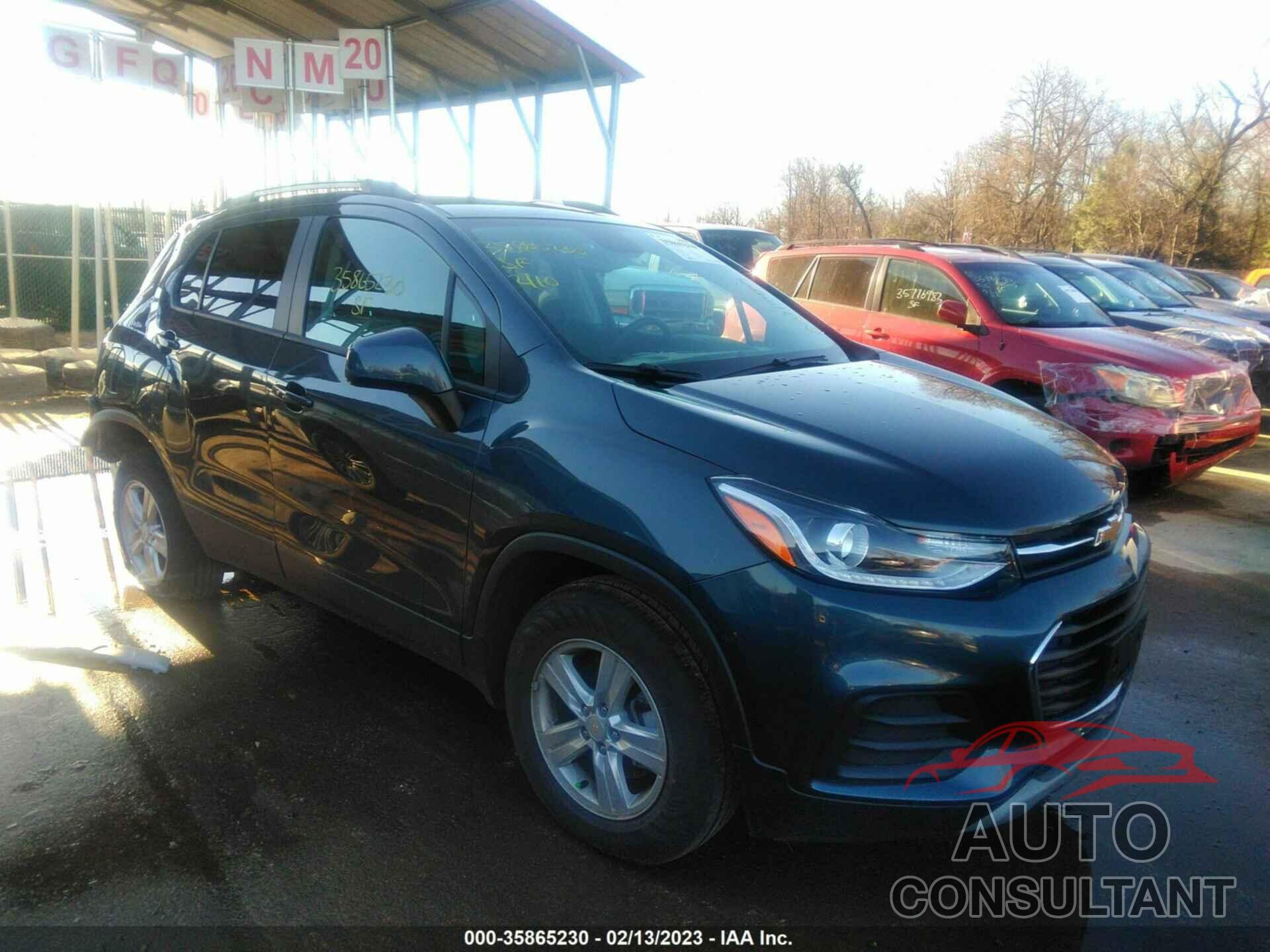 CHEVROLET TRAX 2022 - KL7CJPSM8NB532947