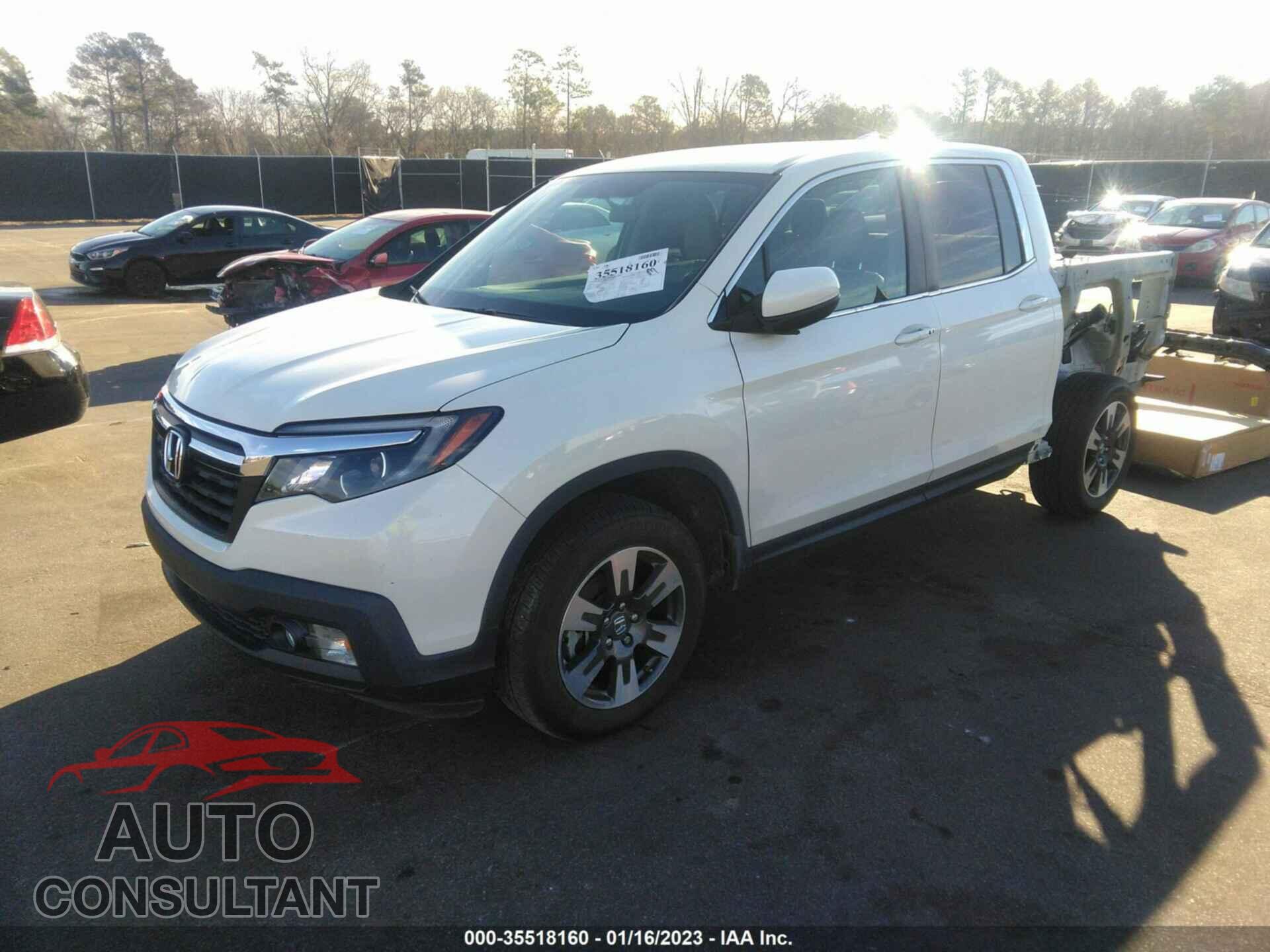HONDA RIDGELINE 2017 - 5FPYK3F57HB036256