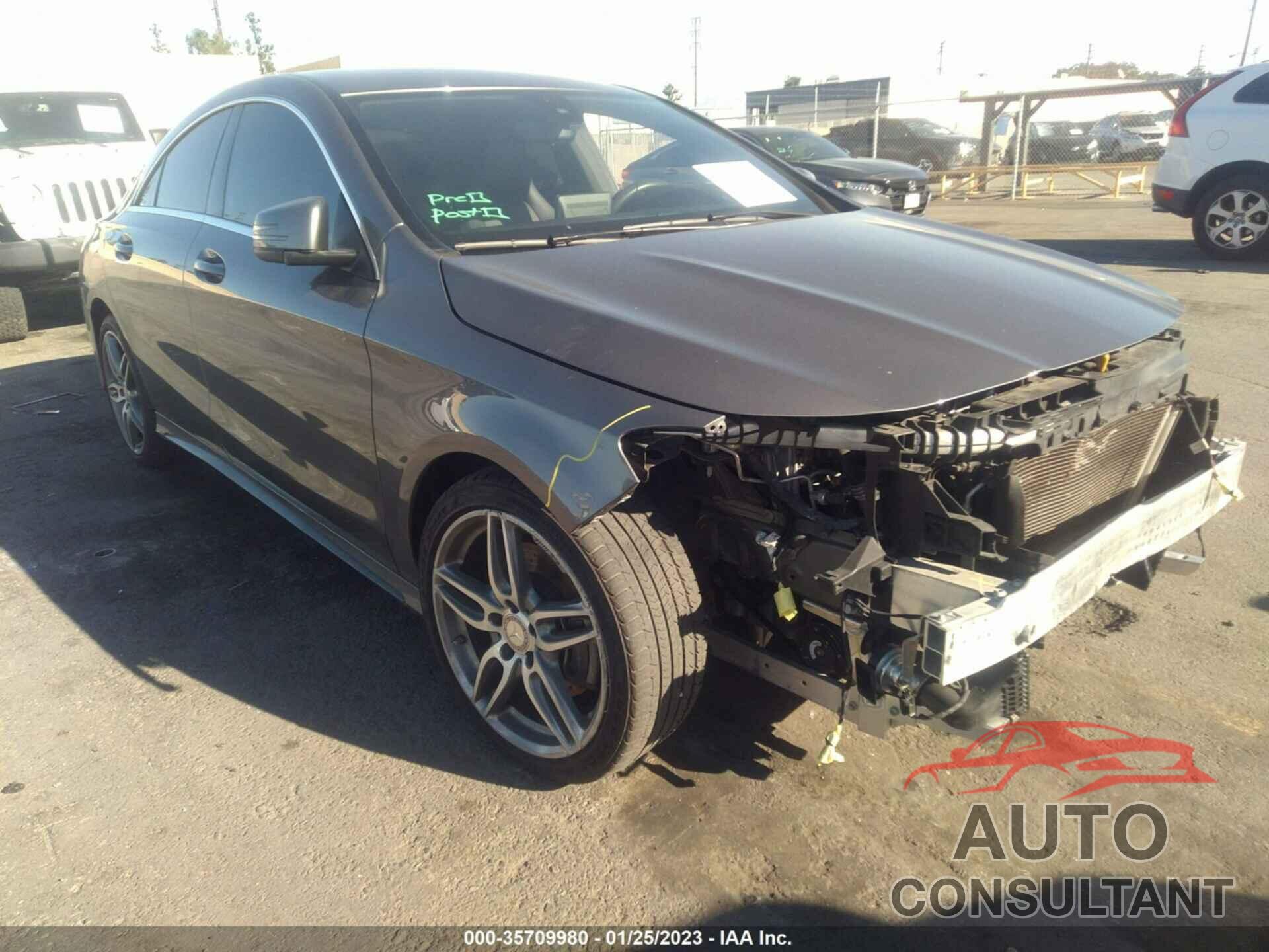 MERCEDES-BENZ CLA 2017 - WDDSJ4EB5HN428366