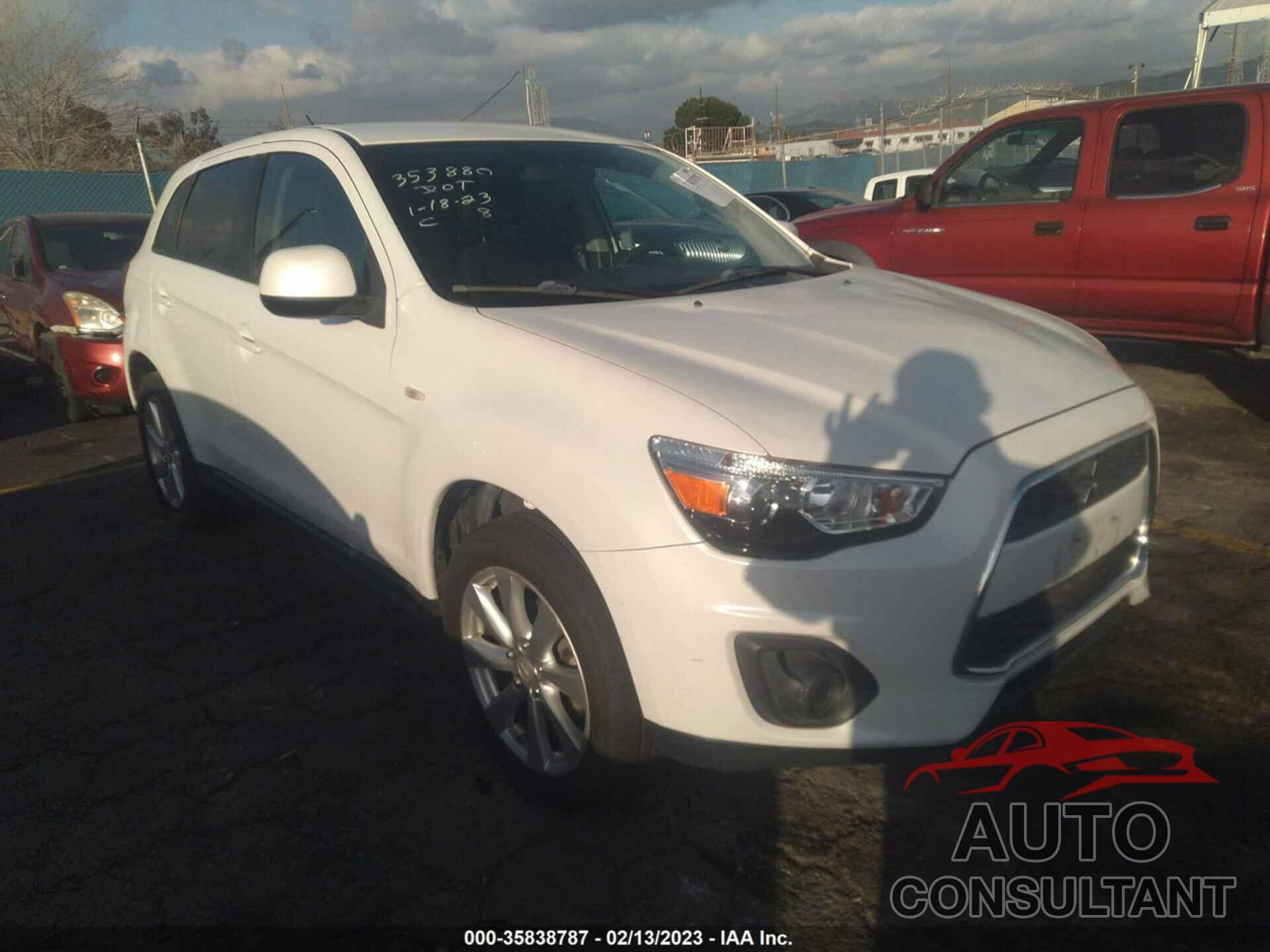 MITSUBISHI OUTLANDER SPORT 2015 - 4A4AP3AU9FE013188