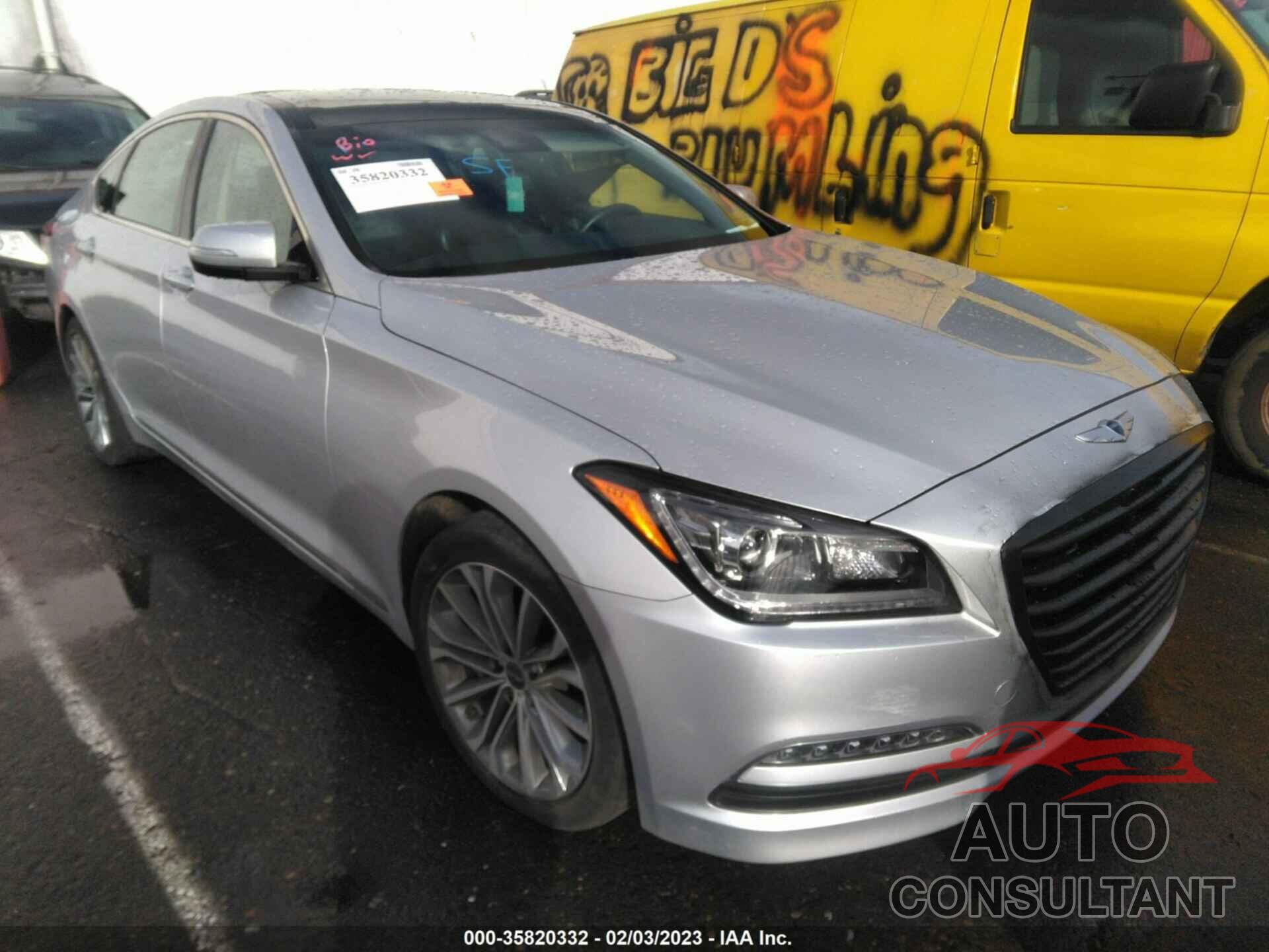 HYUNDAI GENESIS 2016 - KMHGN4JE0GU138234