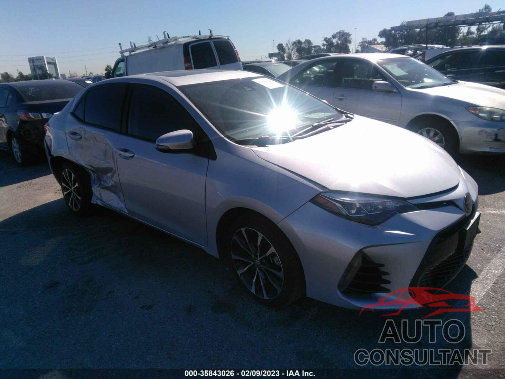 TOYOTA COROLLA 2017 - 5YFBURHE2HP589460