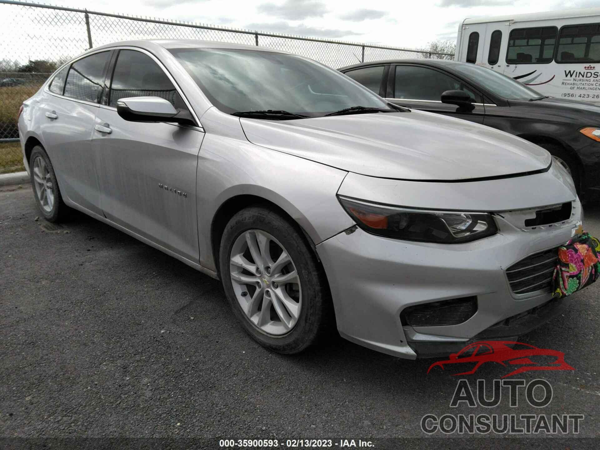 CHEVROLET MALIBU 2016 - 1G1ZE5ST3GF358139
