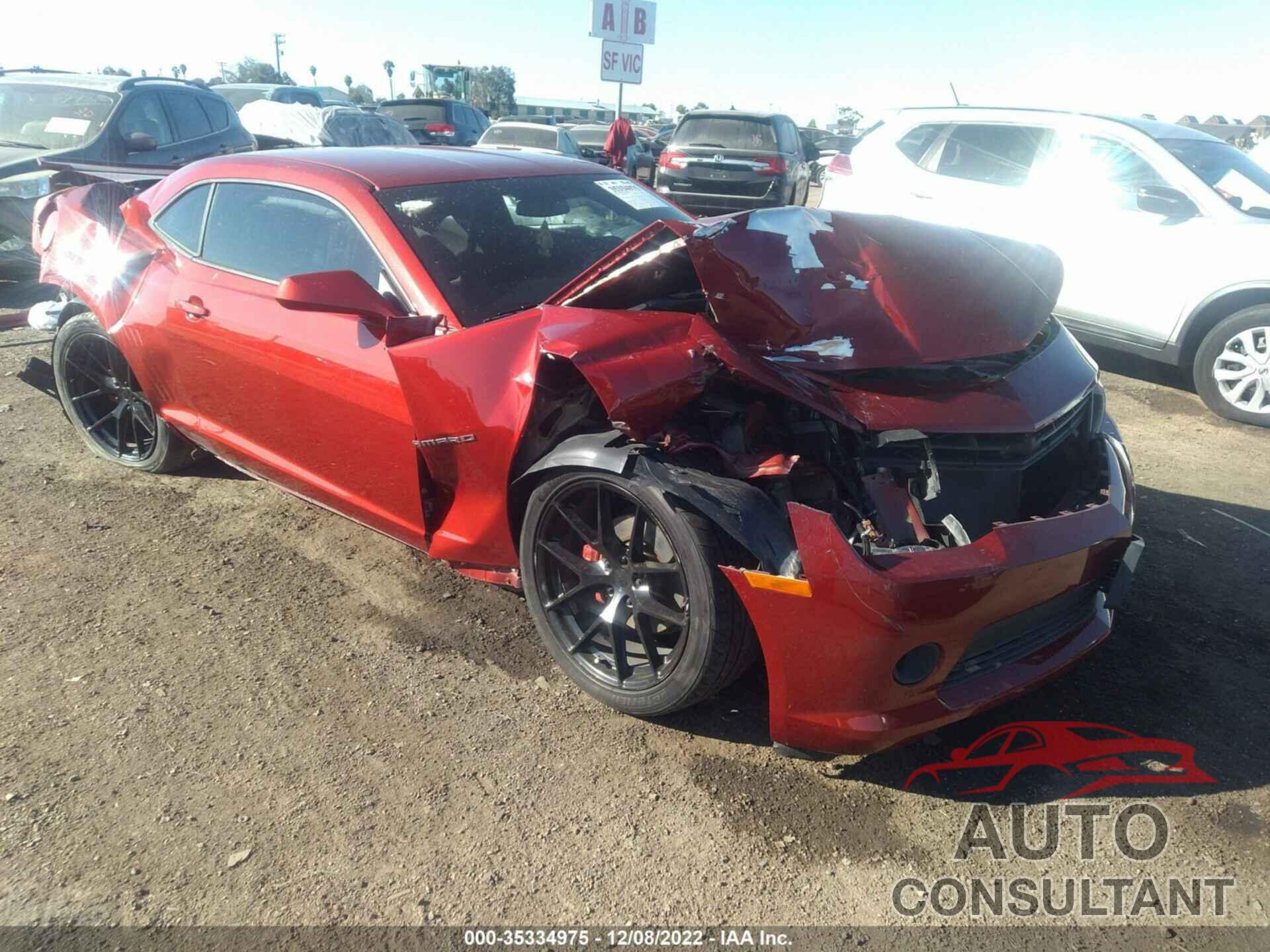 CHEVROLET CAMARO 2015 - 2G1FB1E39F9128631