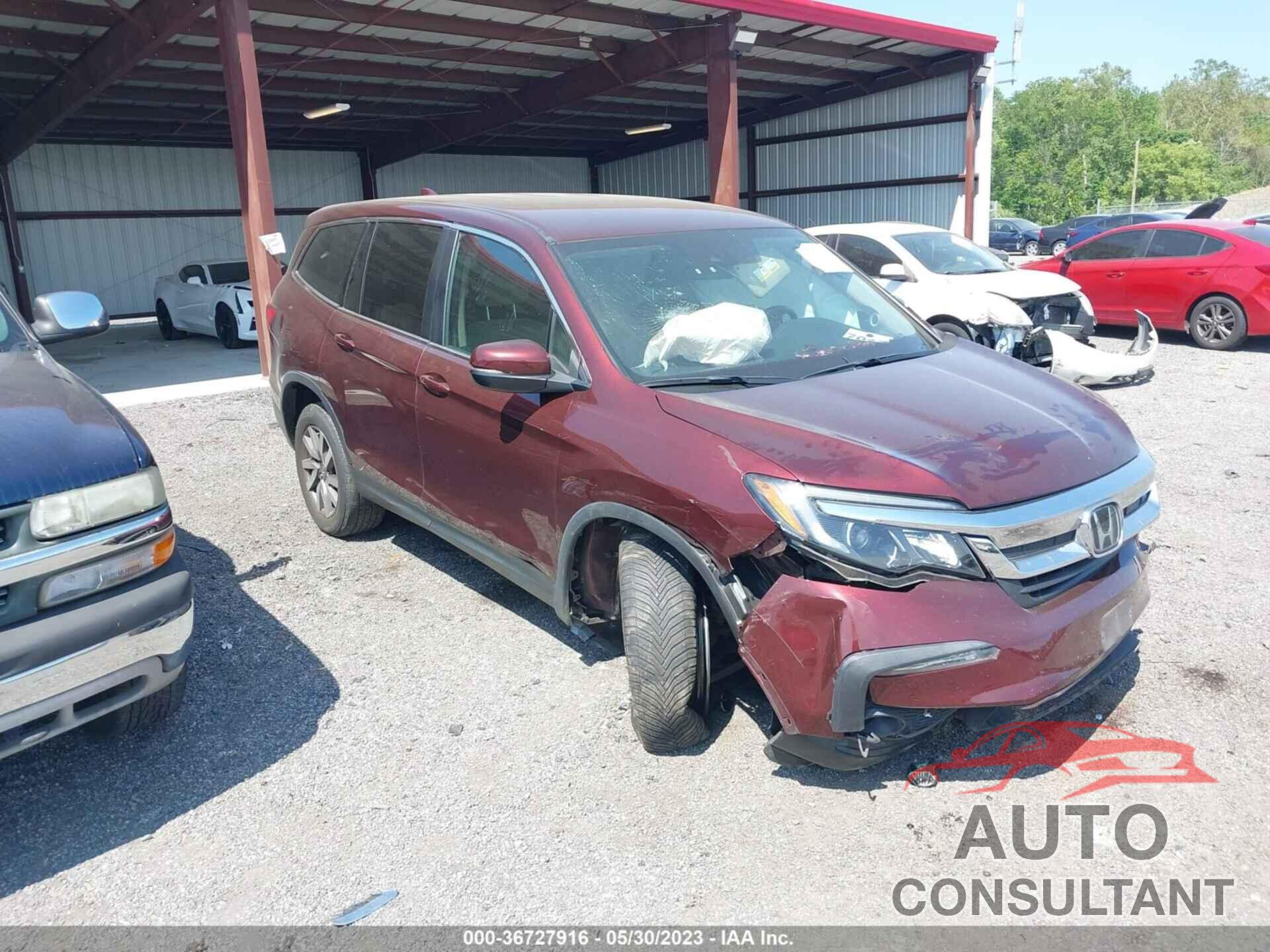 HONDA PILOT 2019 - 5FNYF6H38KB039443