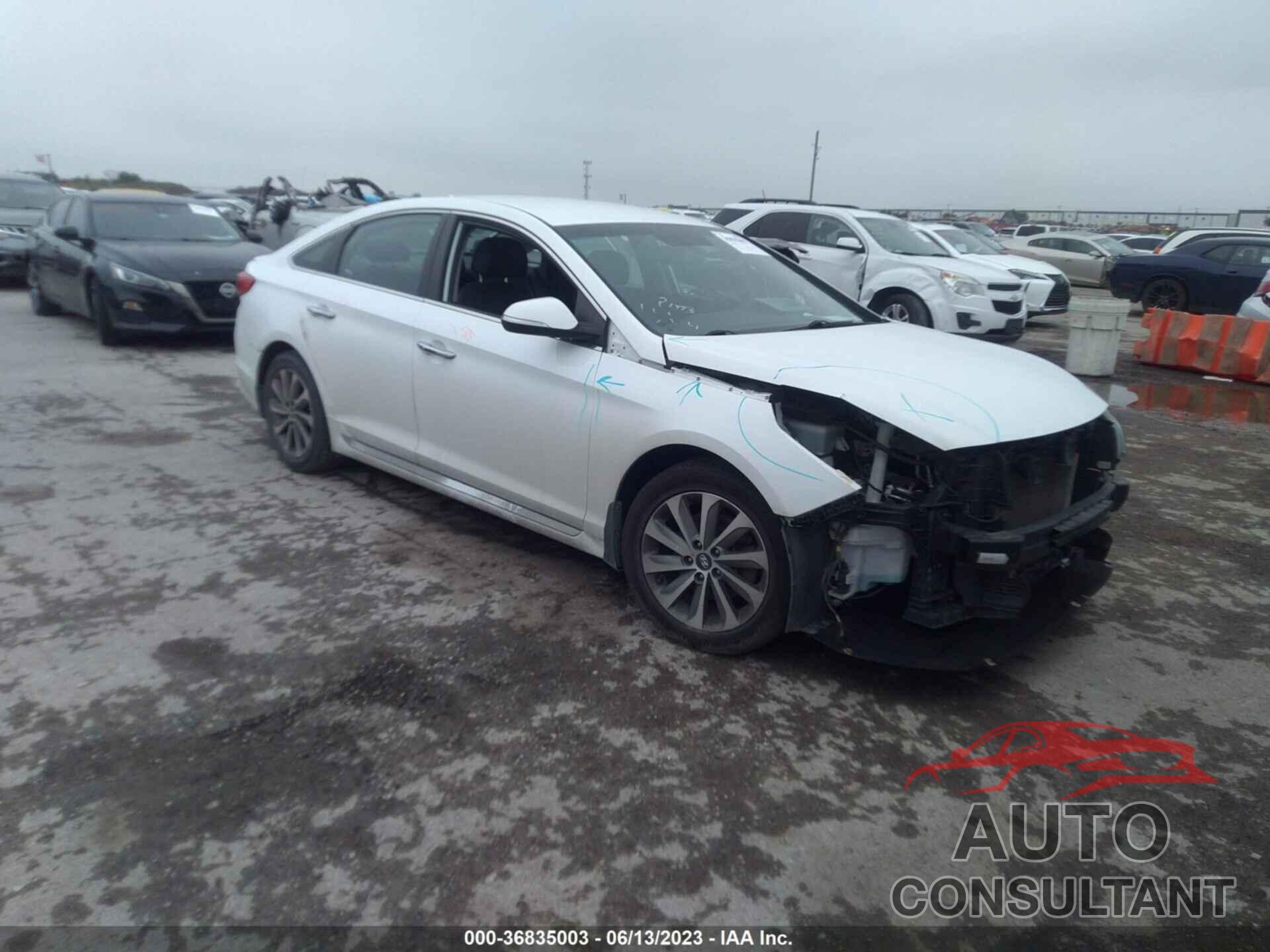 HYUNDAI SONATA 2016 - 5NPE34AF4GH291669