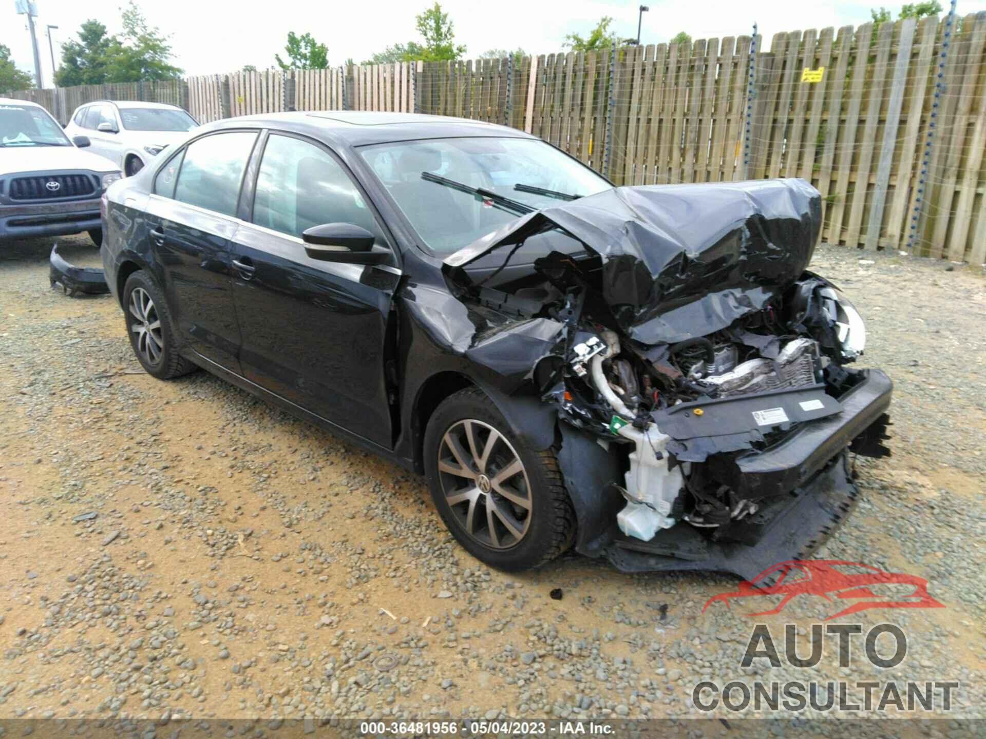 VOLKSWAGEN JETTA 2017 - 3VWDB7AJ0HM208588