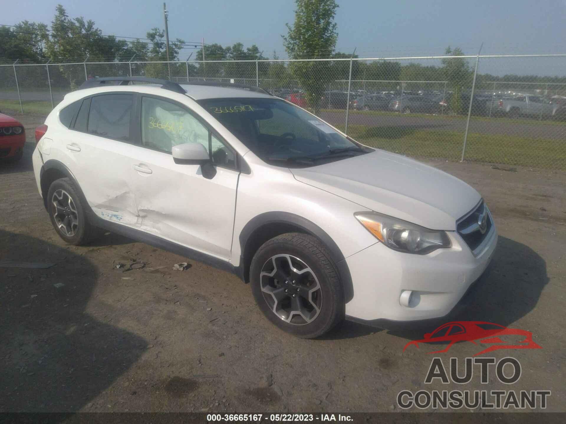 SUBARU XV CROSSTREK 2015 - JF2GPAFC8F8237784