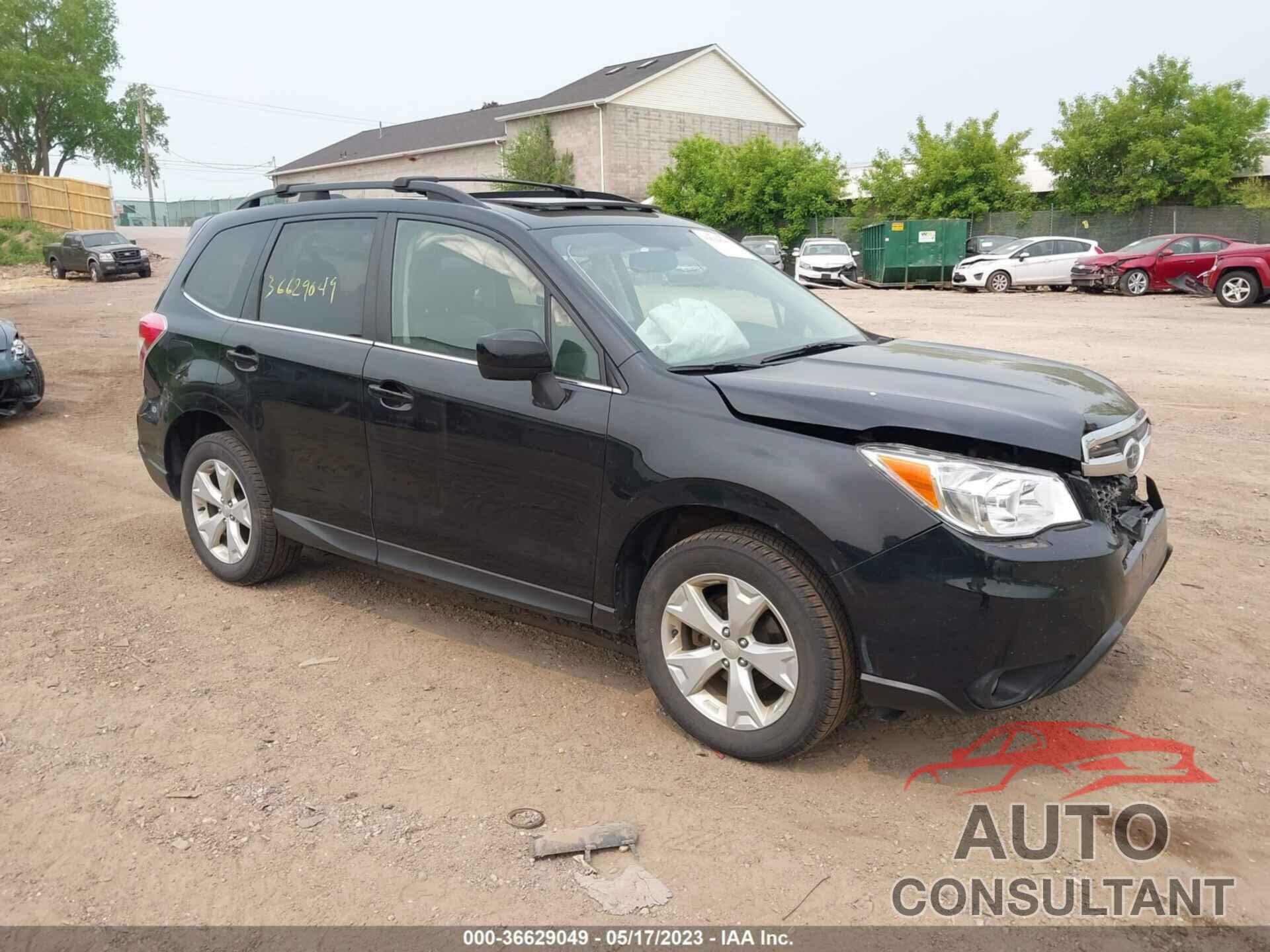 SUBARU FORESTER 2016 - JF2SJAHC8GH497984