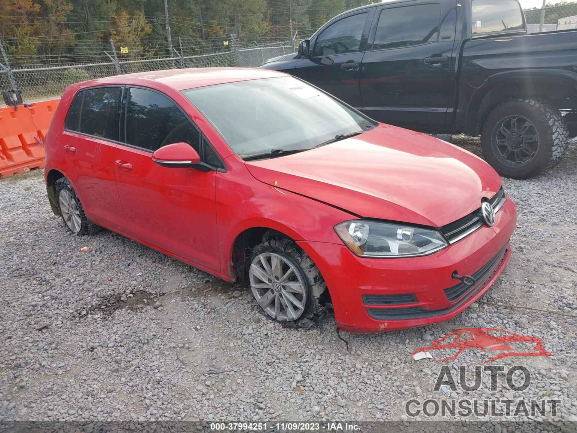 VOLKSWAGEN GOLF 2017 - 3VW117AU0HM030892