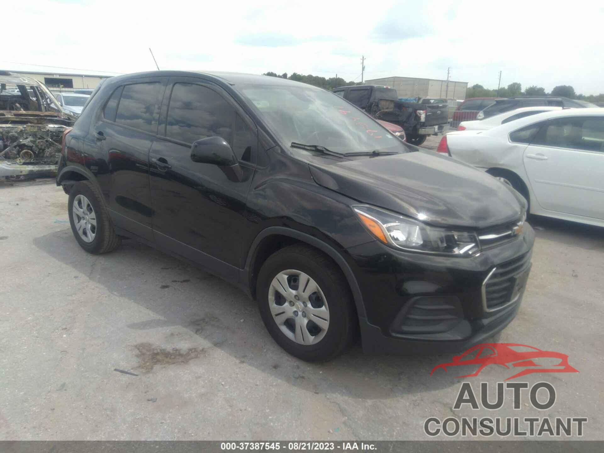 CHEVROLET TRAX 2017 - 3GNCJKSB9HL178791