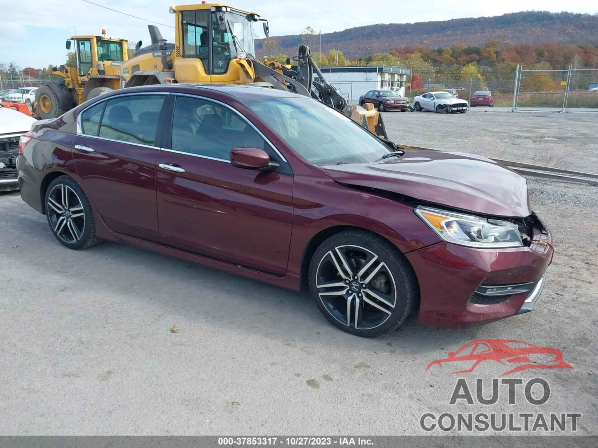 HONDA ACCORD SEDAN 2016 - 1HGCR2F50GA156725