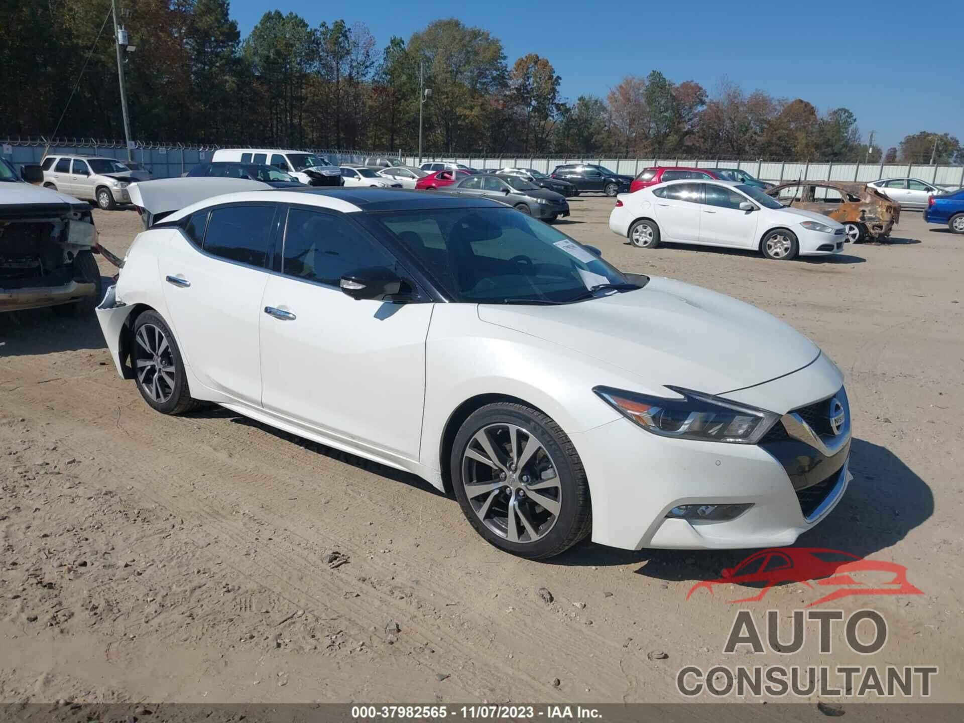 NISSAN MAXIMA 2016 - 1N4AA6APXGC901584