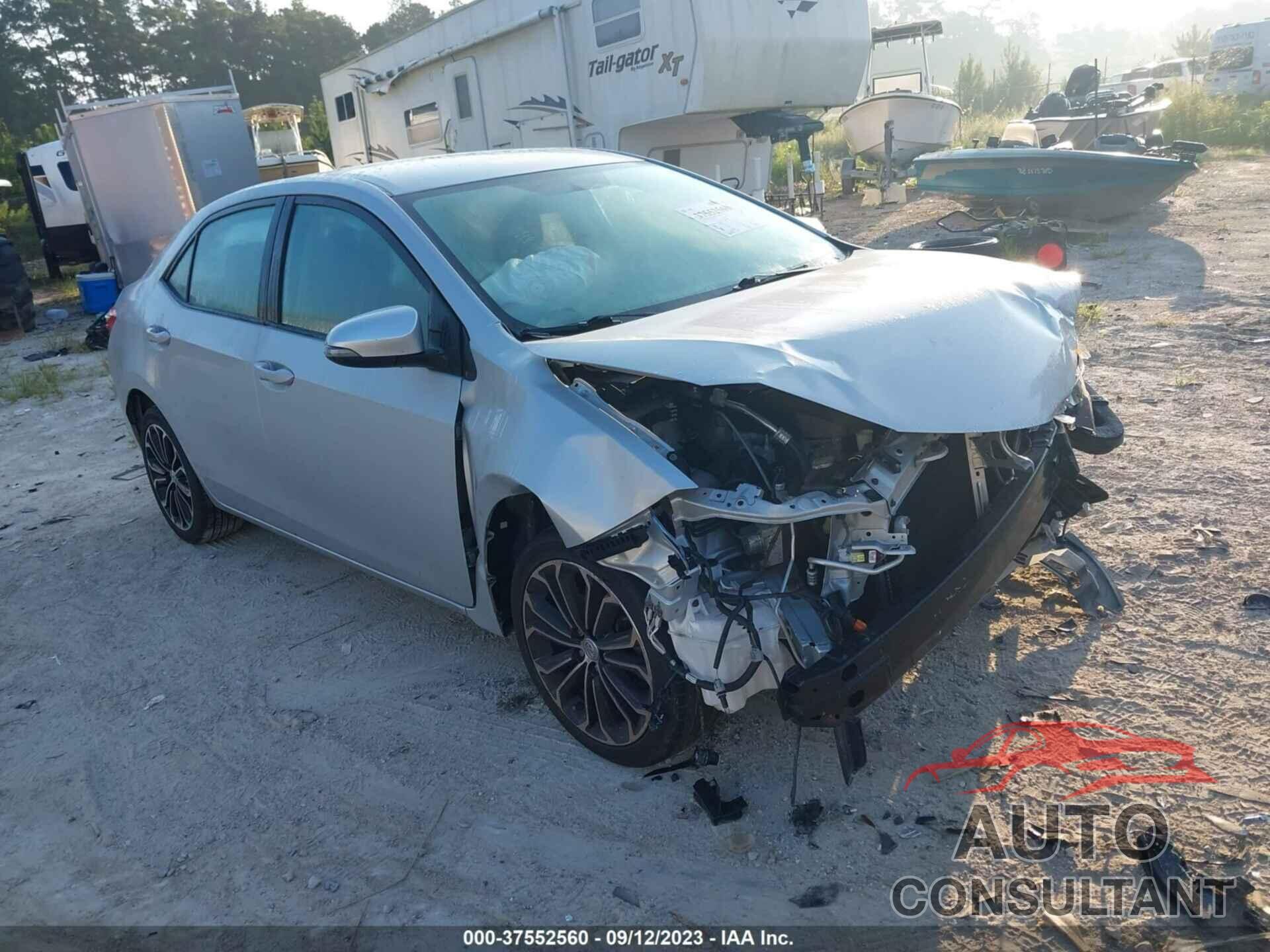 TOYOTA COROLLA 2016 - 2T1BURHEXGC597689