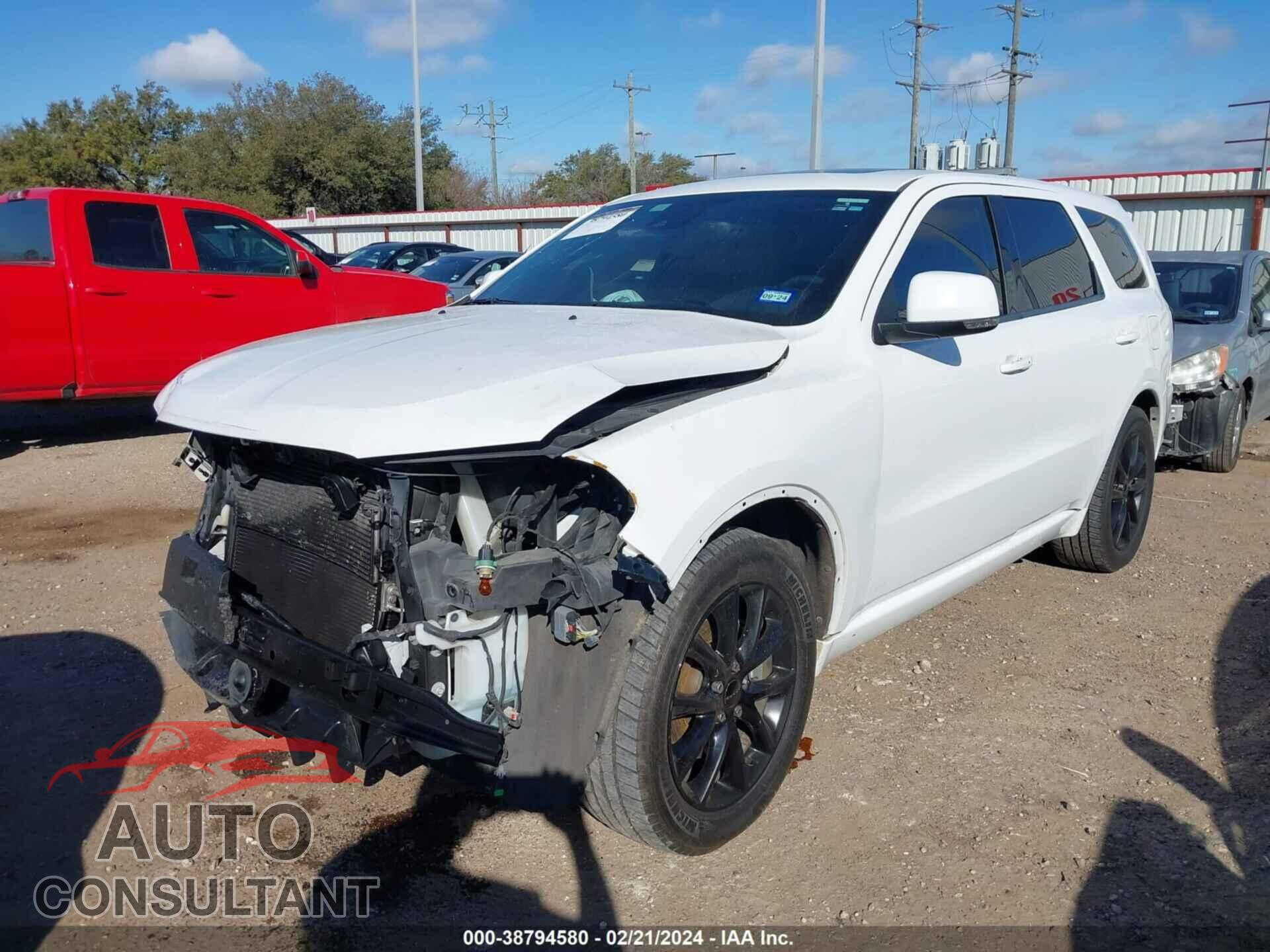 DODGE DURANGO 2017 - 1C4SDHCT4HC859975