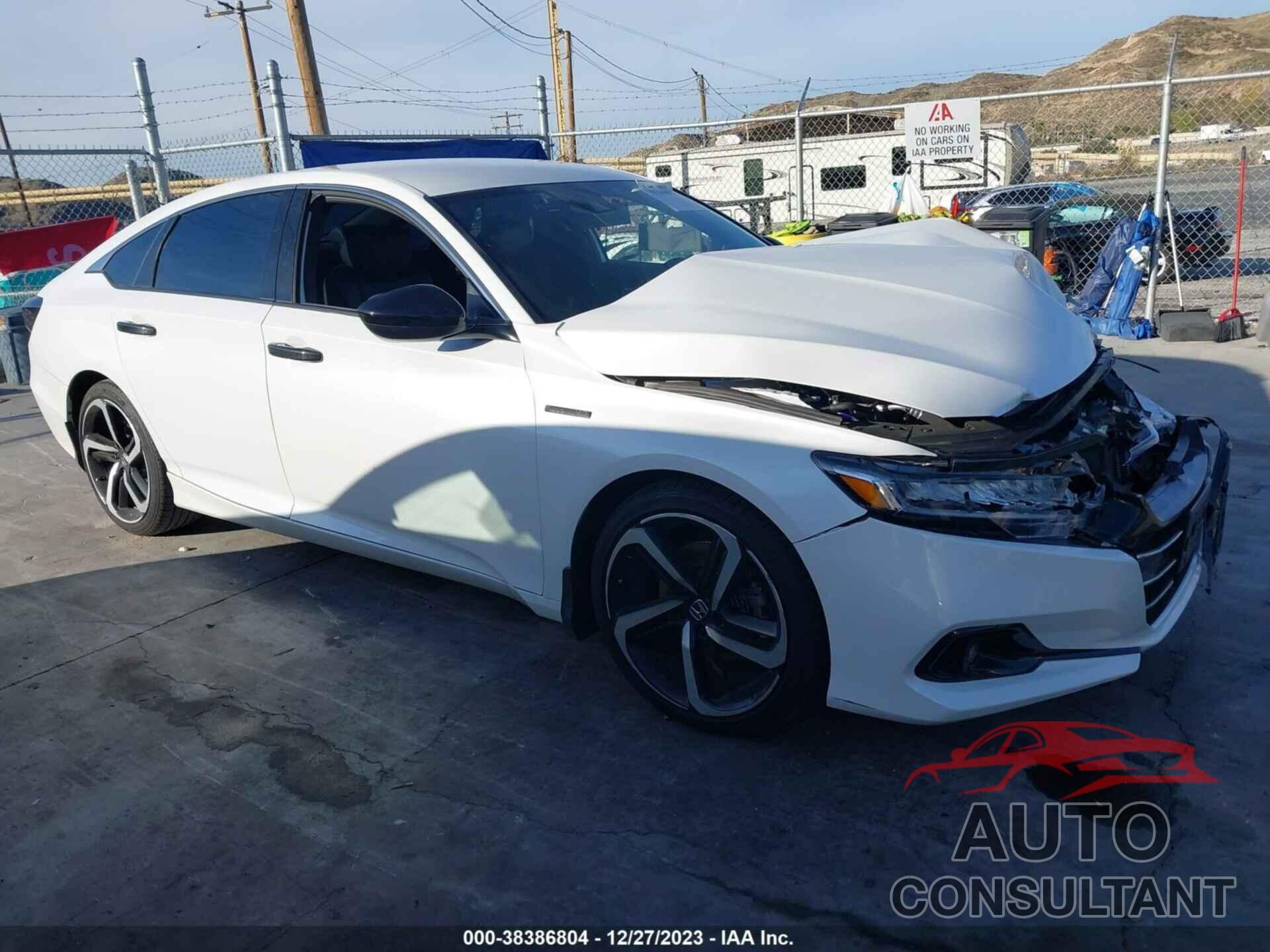 HONDA ACCORD 2022 - 1HGCV3F23NA036941