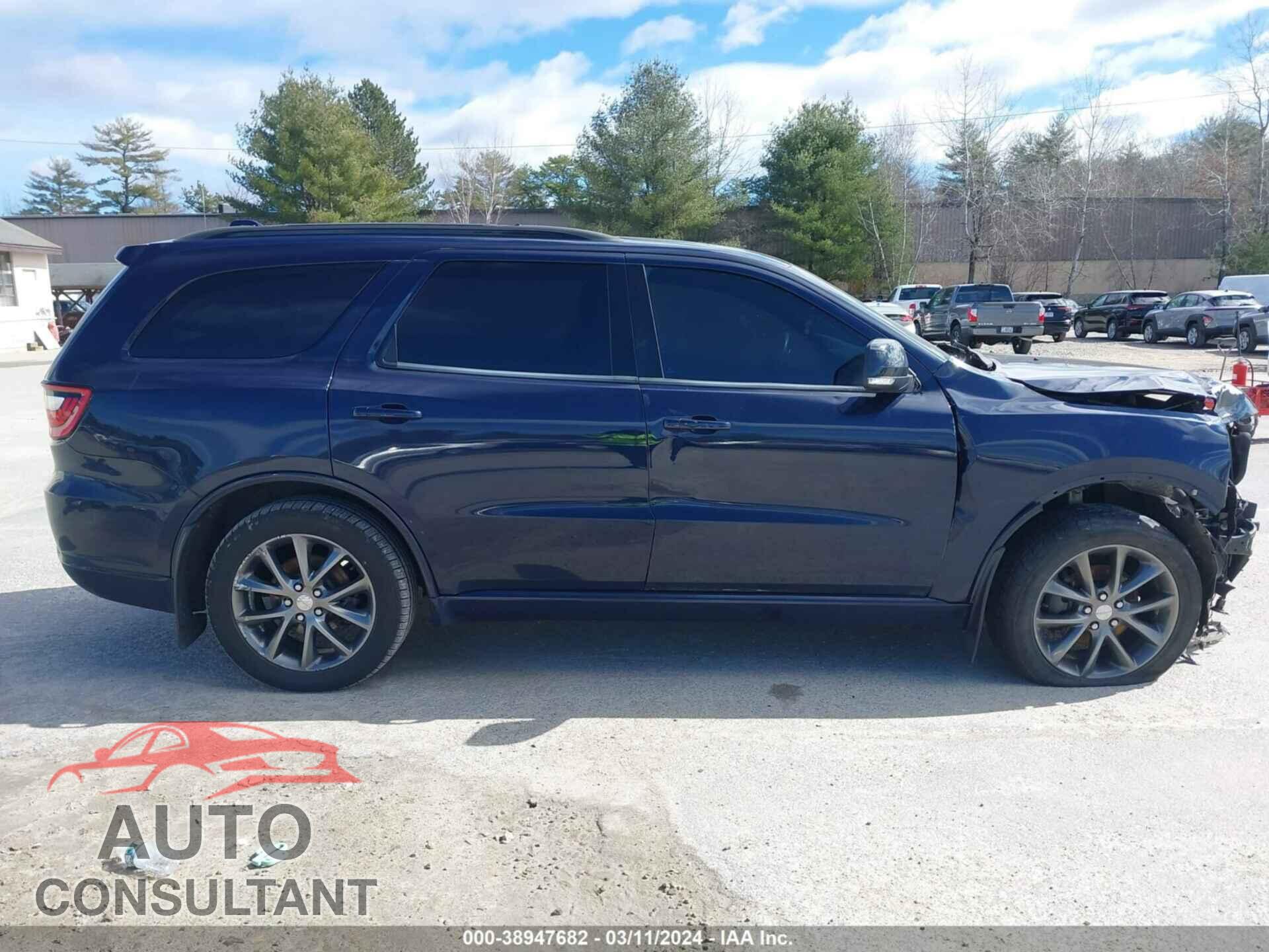 DODGE DURANGO 2017 - 1C4RDJDG2HC839621