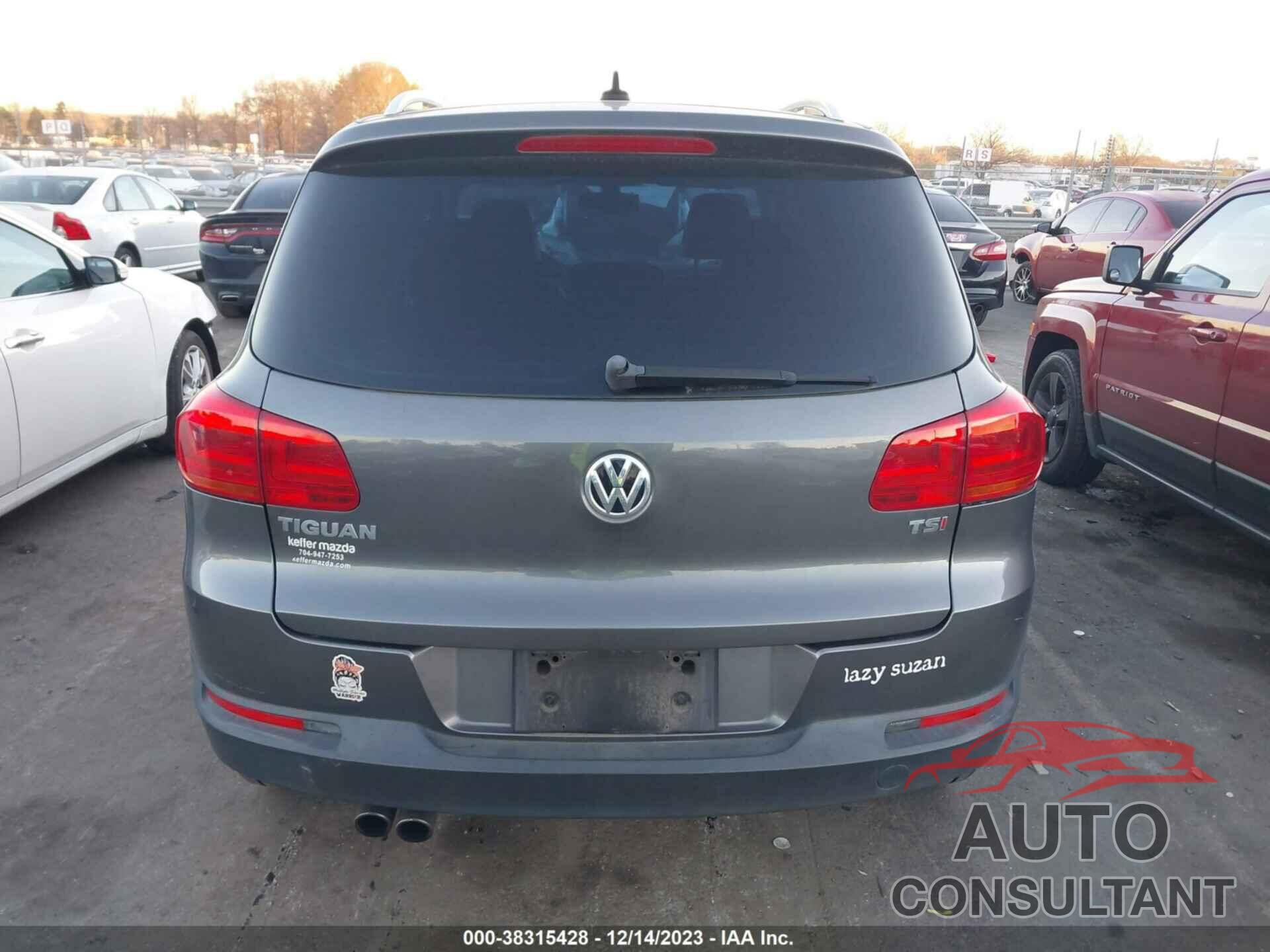 VOLKSWAGEN TIGUAN 2017 - WVGRV7AXXHK010401