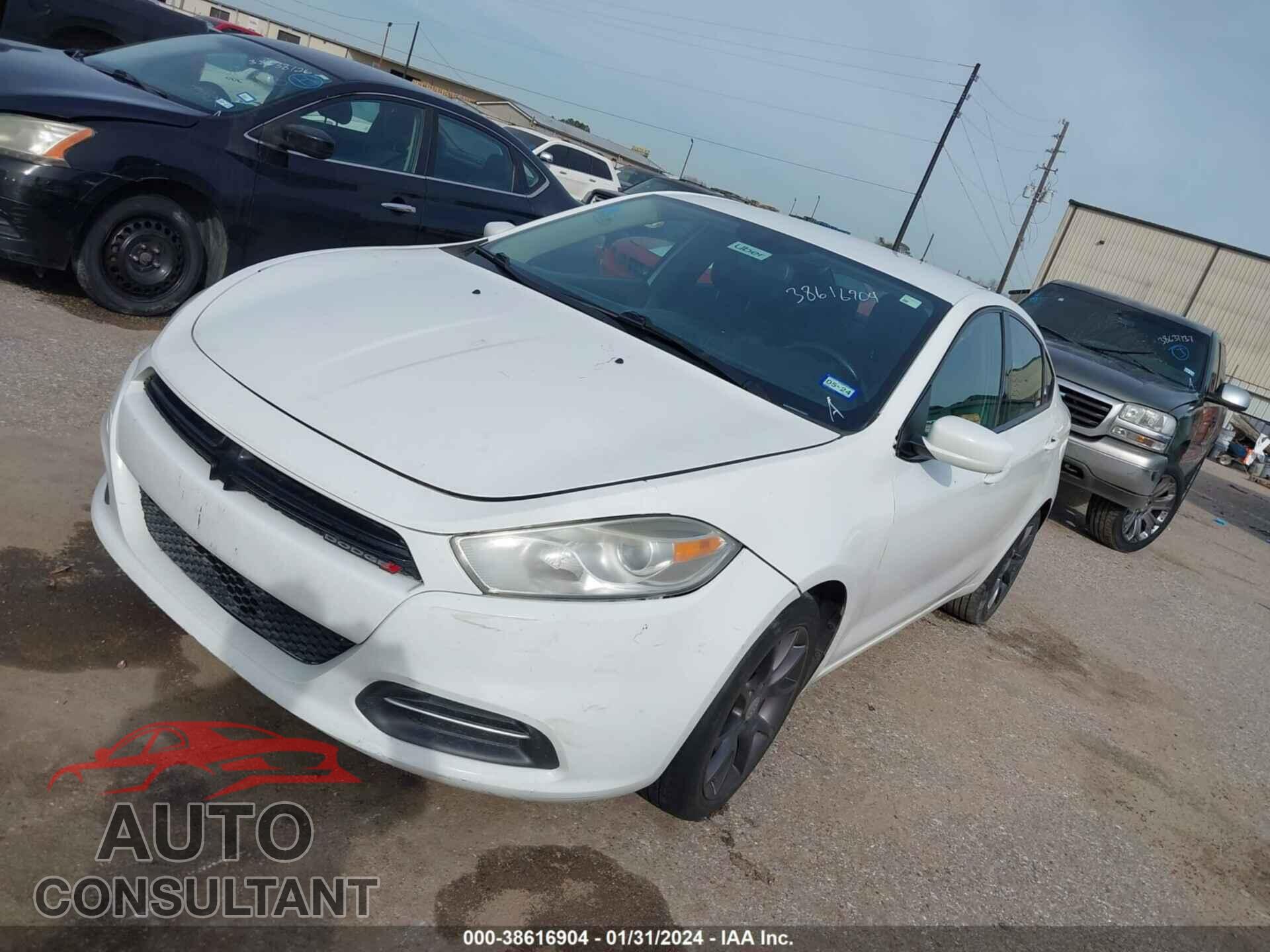 DODGE DART 2016 - 1C3CDFFA7GD823178