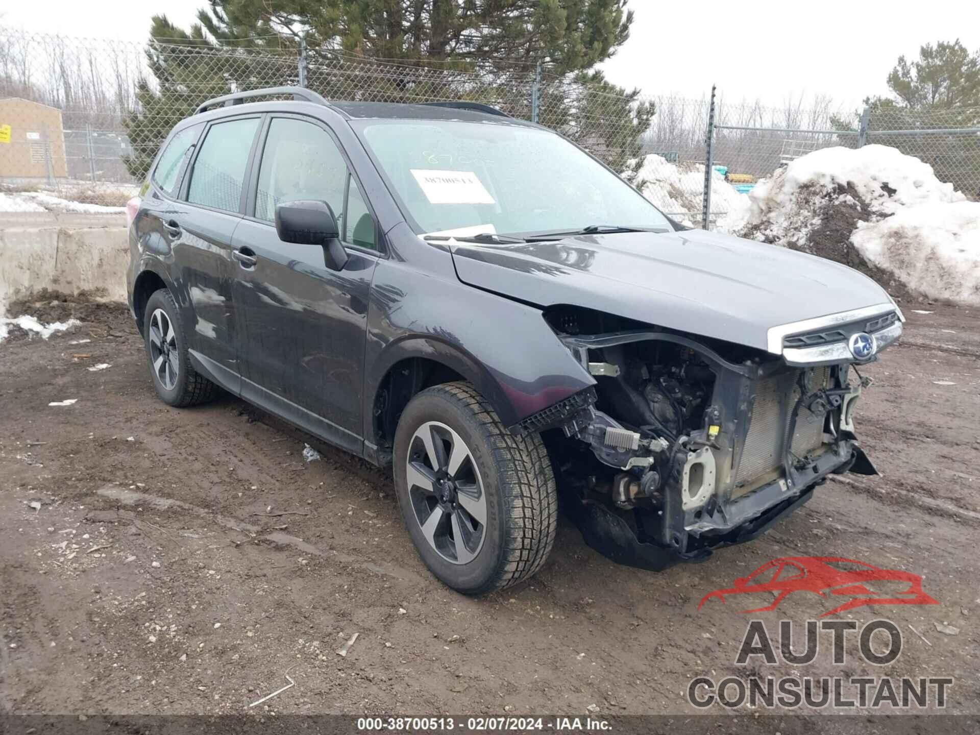 SUBARU FORESTER 2017 - JF2SJABC6HH493989