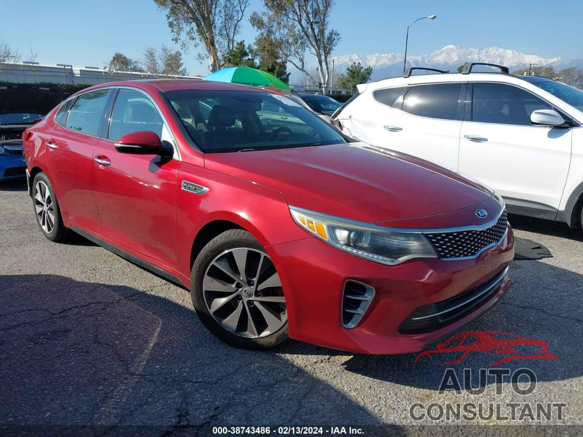 KIA OPTIMA 2016 - 5XXGW4L28GG064653