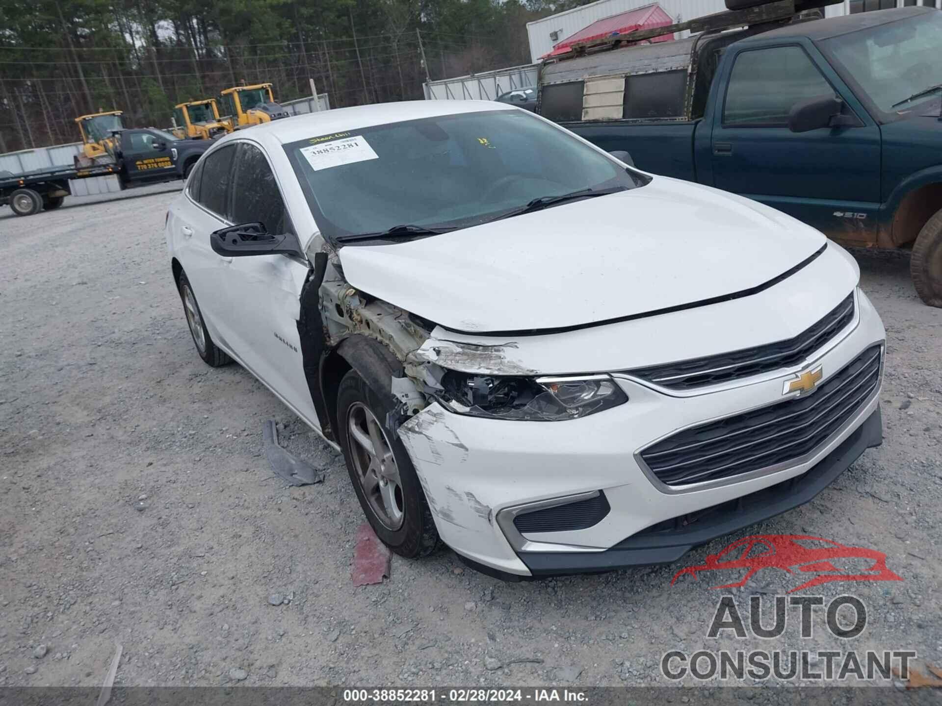 CHEVROLET MALIBU 2017 - 1G1ZB5ST7HF189737