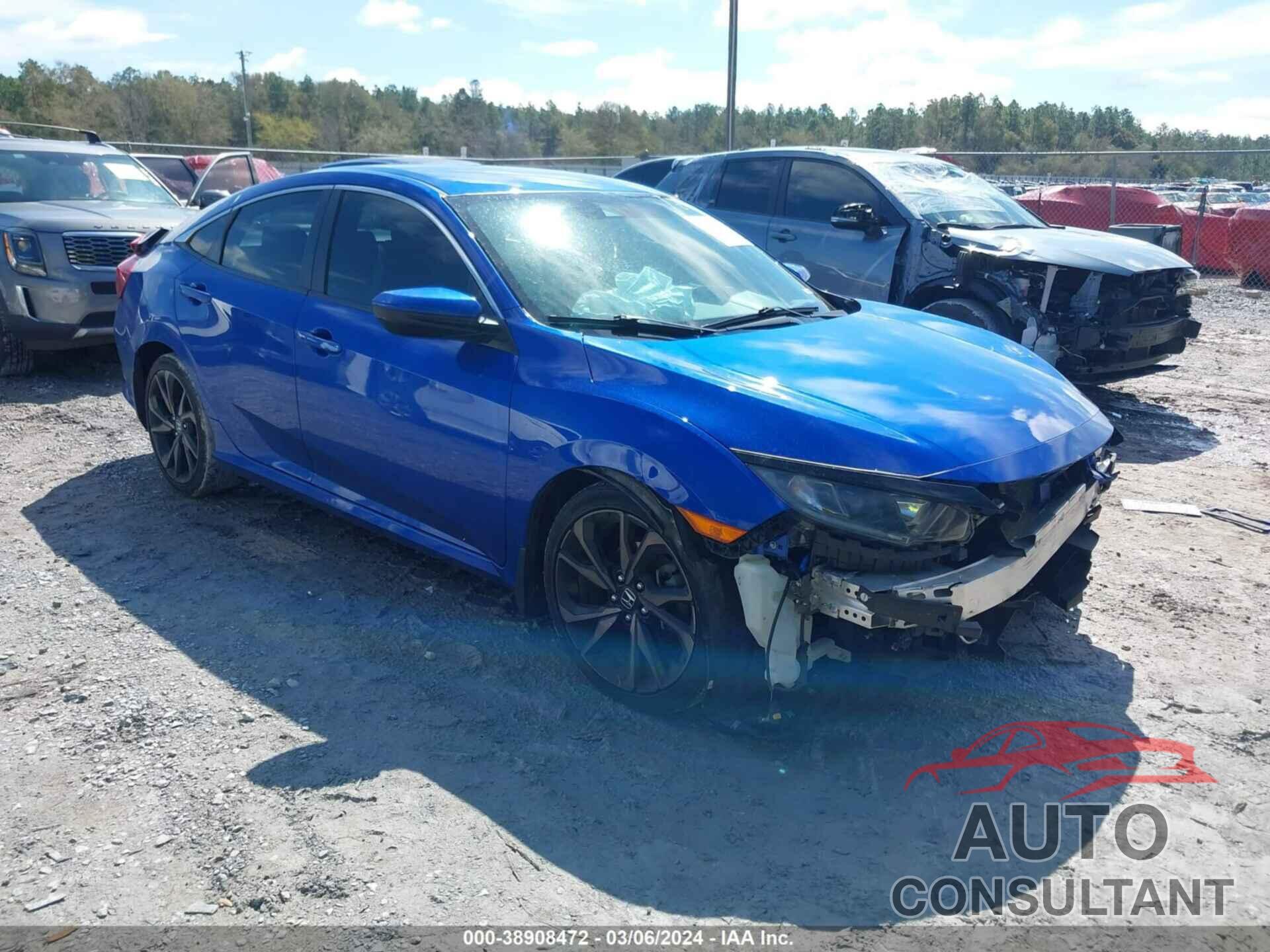 HONDA CIVIC 2019 - 19XFC2F89KE012670