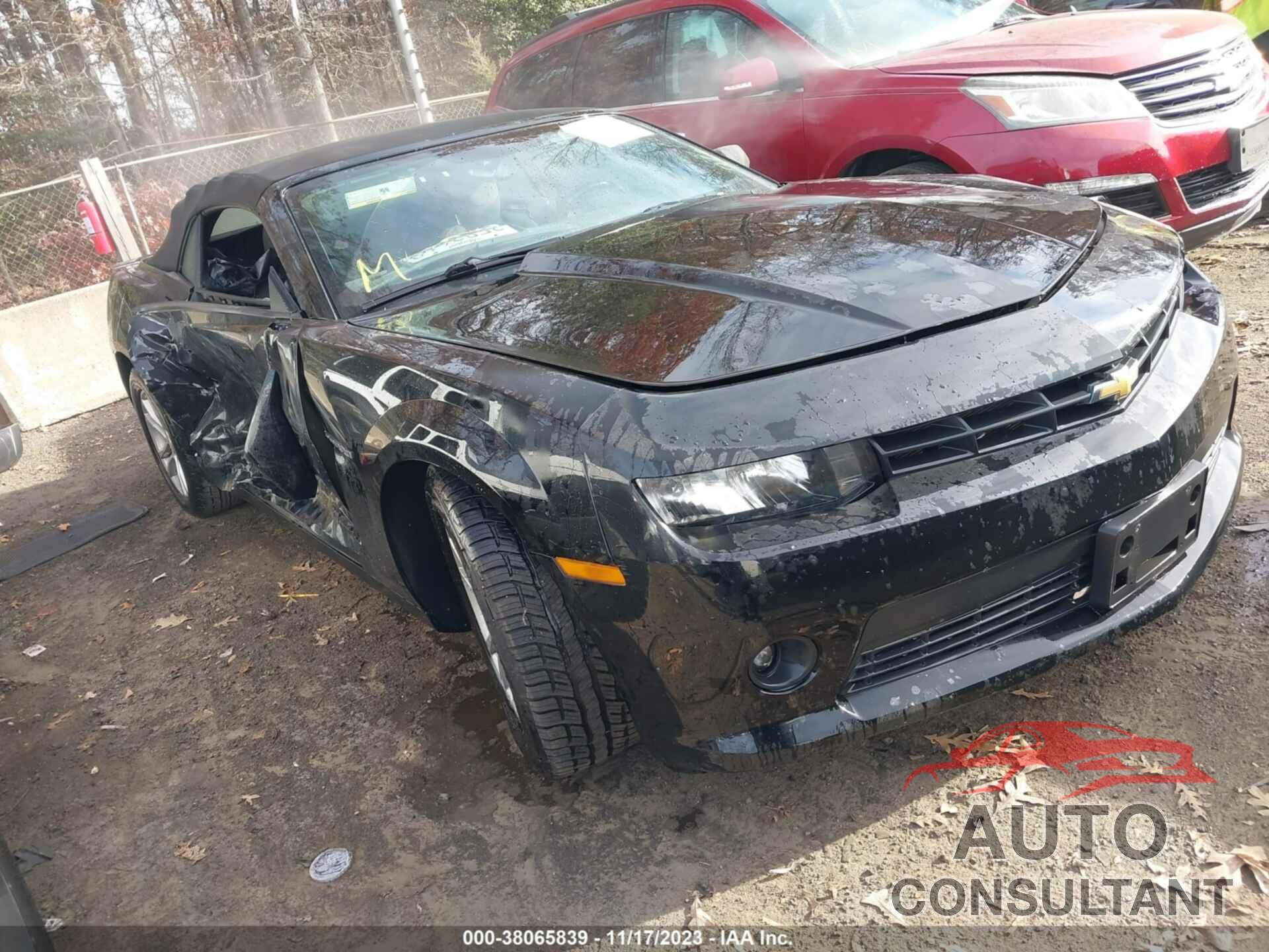 CHEVROLET CAMARO 2015 - 2G1FD3D3XF9247859