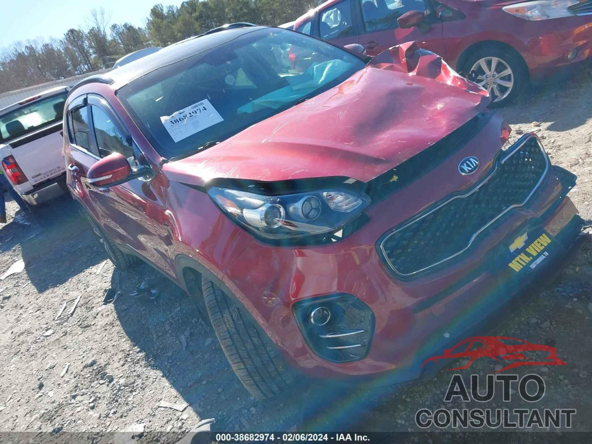 KIA SPORTAGE 2019 - KNDPN3AC0K7577213