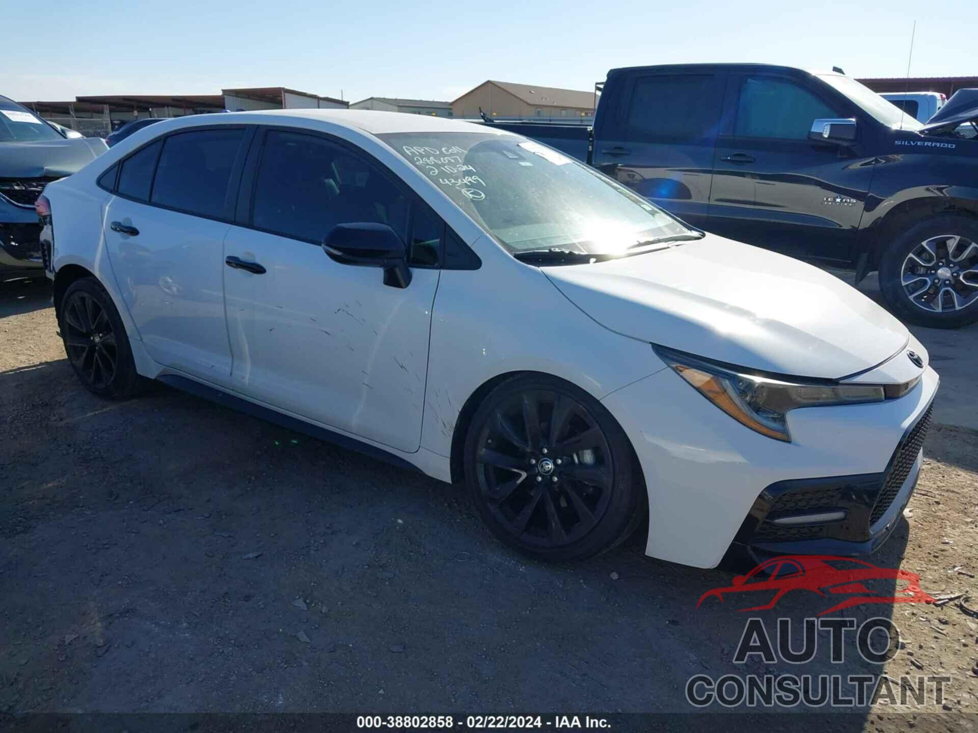 TOYOTA COROLLA 2020 - 5YFS4RCE0LP034281