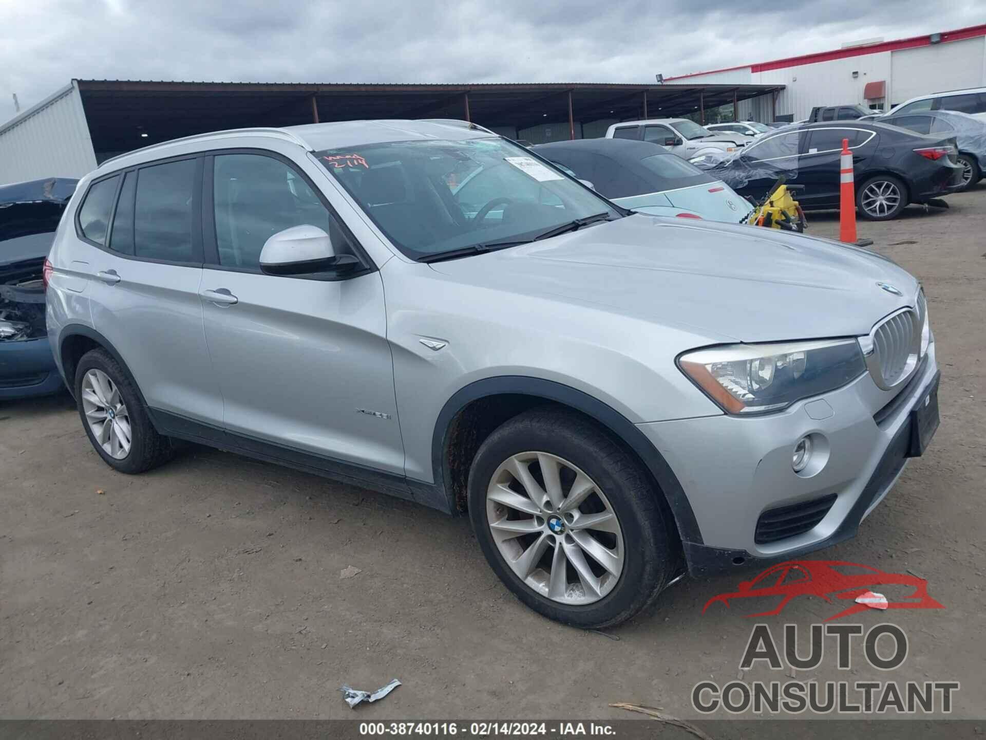 BMW X3 2016 - 5UXWX9C50G0D73181