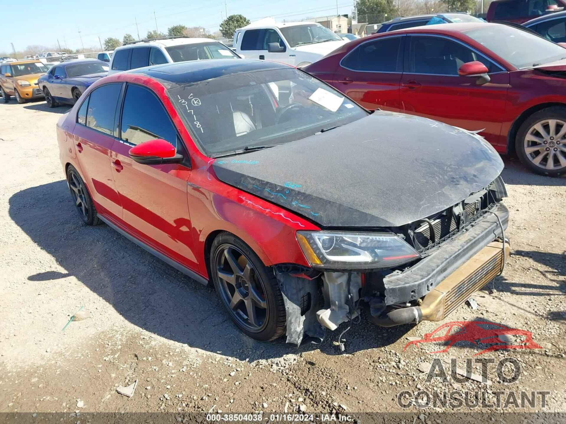 VOLKSWAGEN JETTA 2016 - 3VW4S7AJ0GM347635