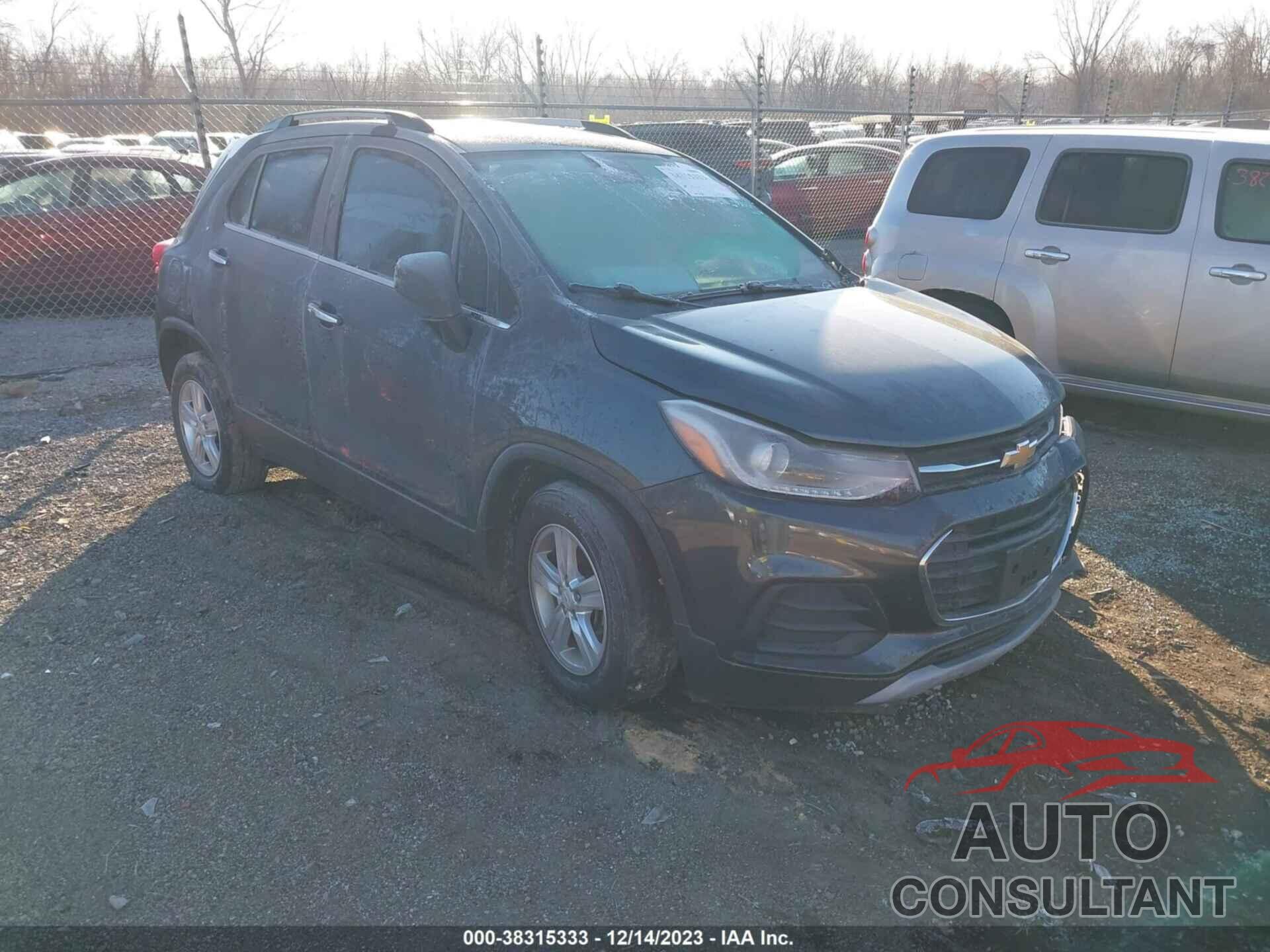 CHEVROLET TRAX 2018 - KL7CJLSB4JB548662