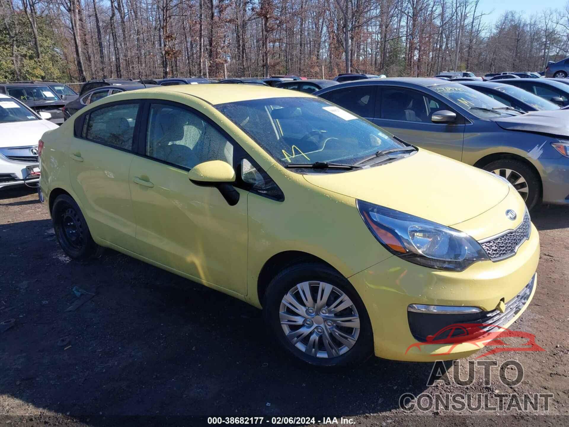 KIA RIO 2016 - KNADM4A38G6657770