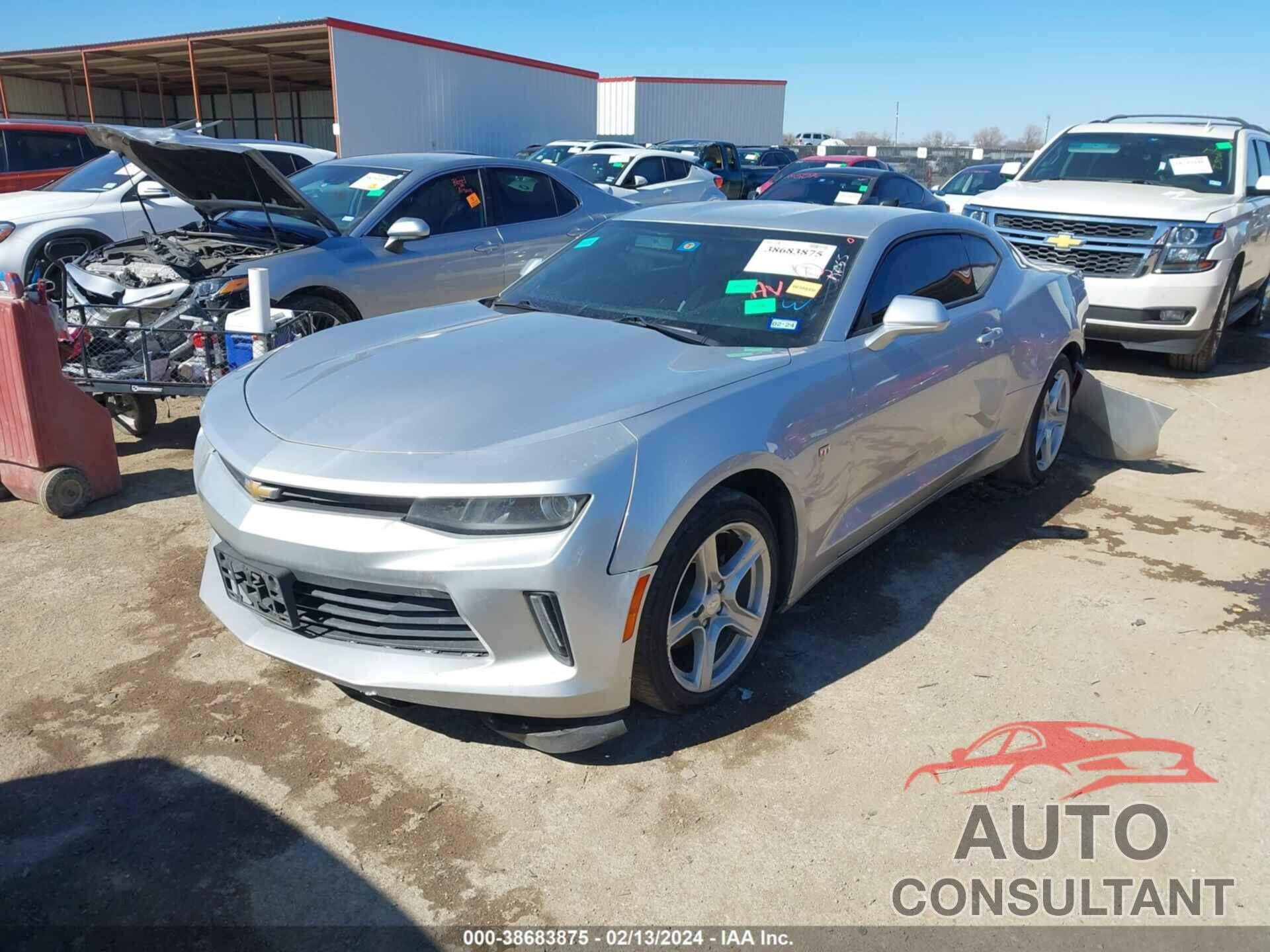 CHEVROLET CAMARO 2018 - 1G1FB1RS9J0186758