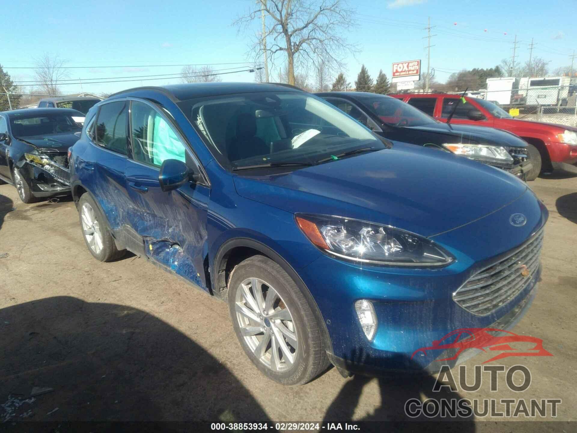 FORD ESCAPE 2022 - 1FMCU9DZ7NUB48561