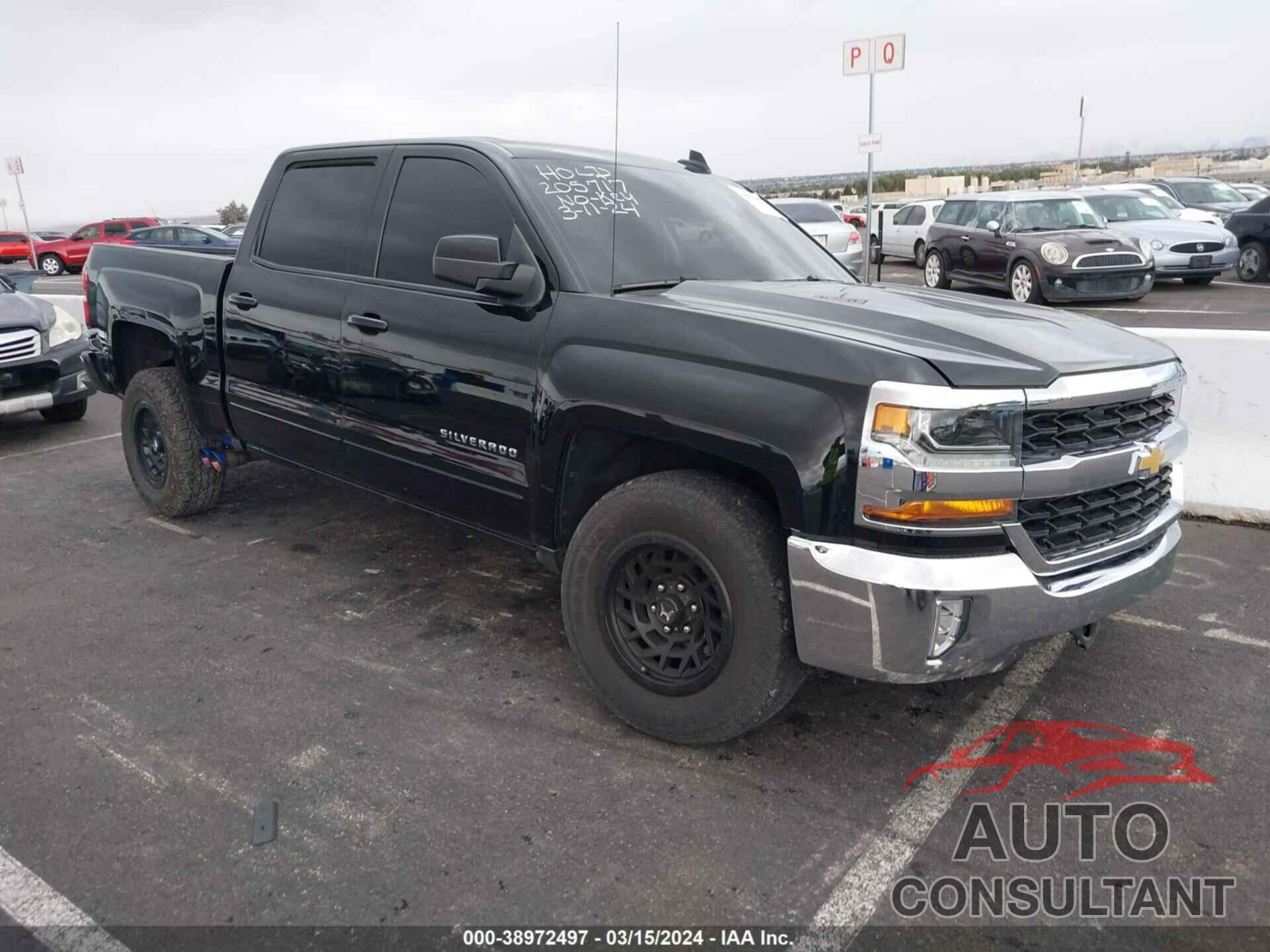 CHEVROLET SILVERADO 1500 2017 - 3GCPCREC8HG480339